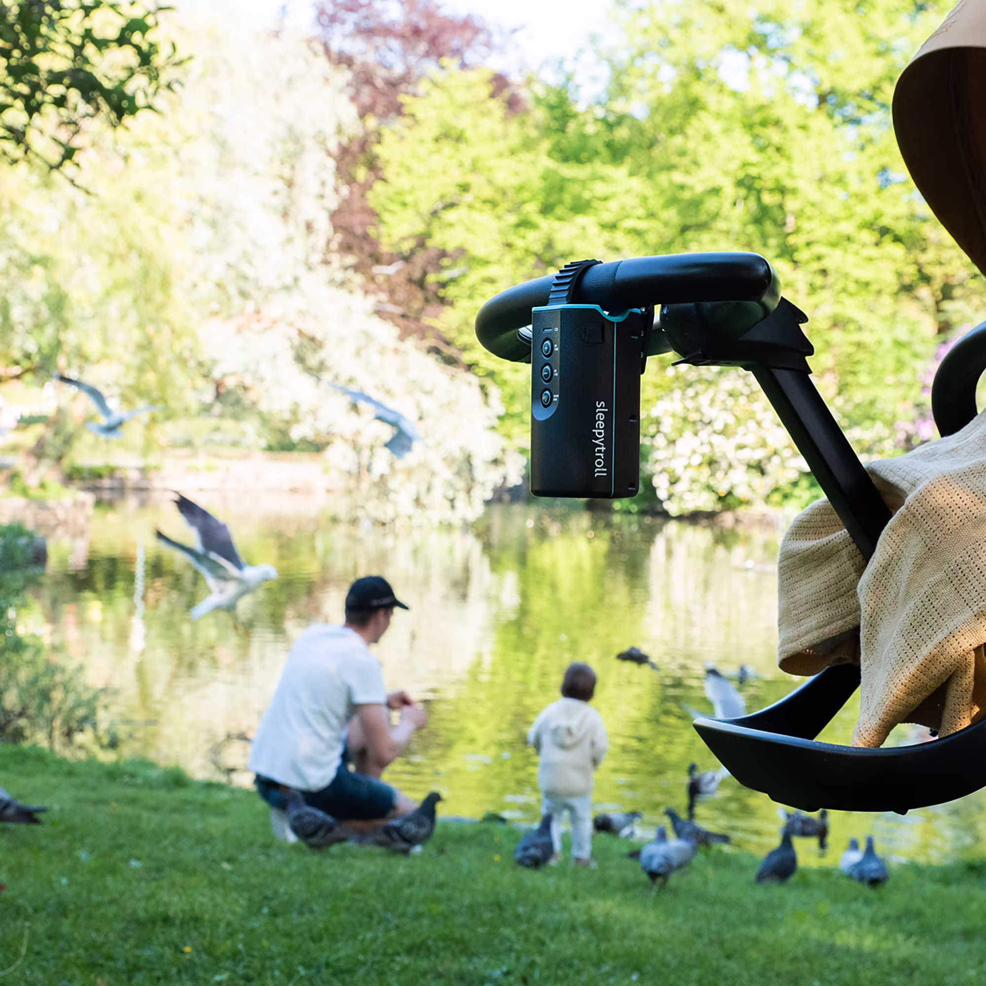 Sleepytroll Kinderwagenschaukler - Jamouz