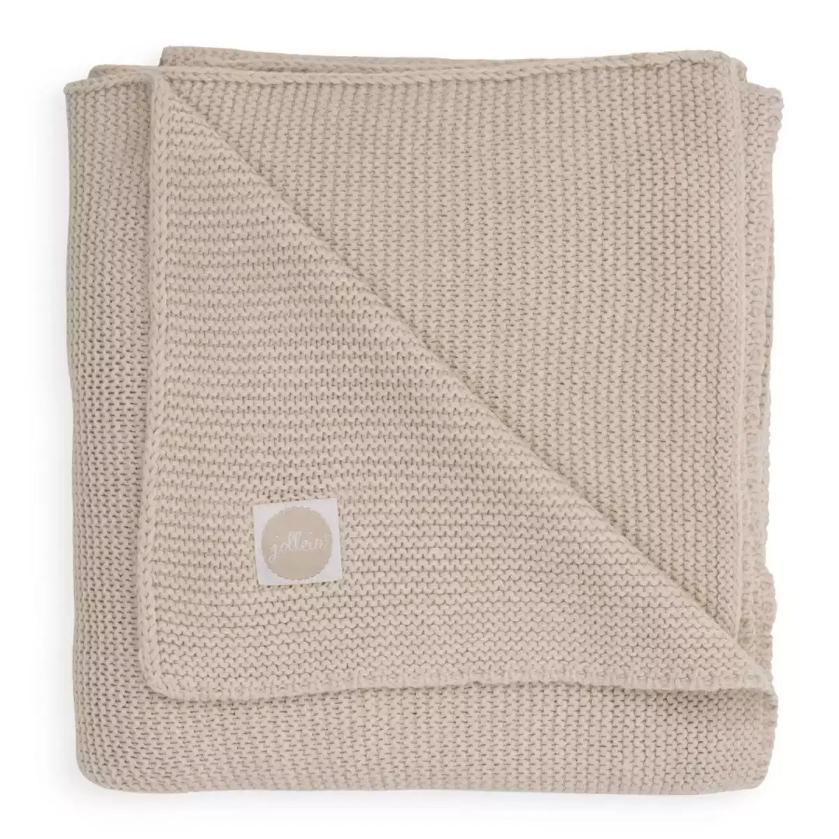 Decke Basic Knit Nougat - Jamouz