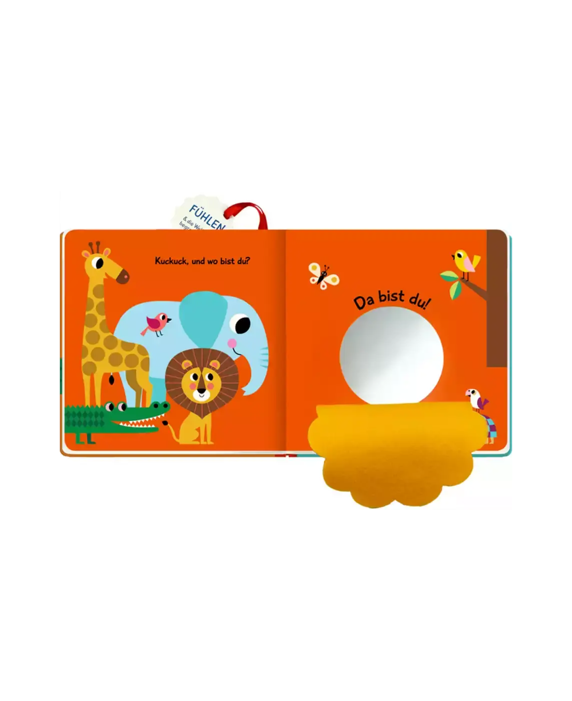 Mein Filz-Fühlbuch Kuckuck, kleiner Löwe! - Jamouz