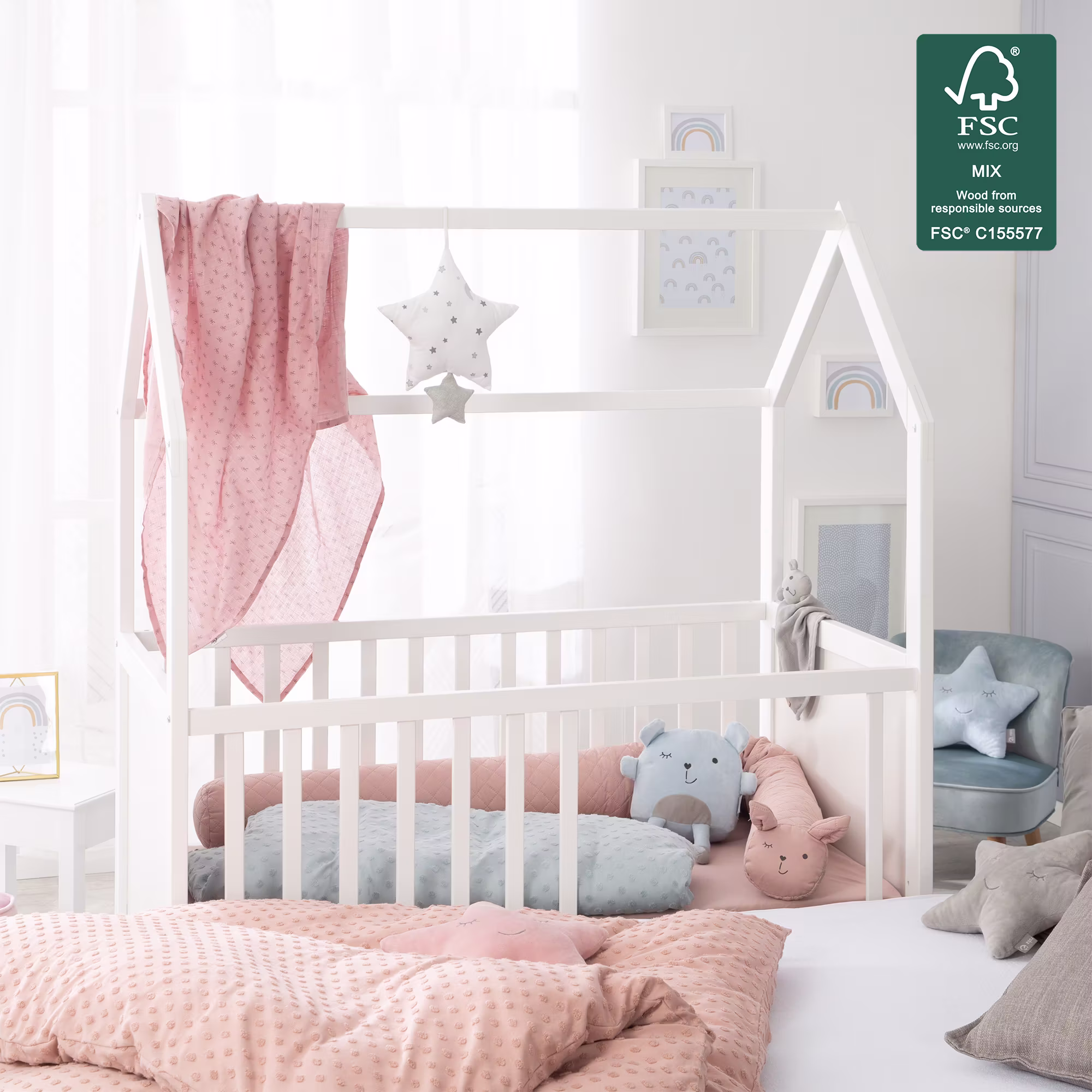 Hausbett 60 x 120 cm - Jamouz