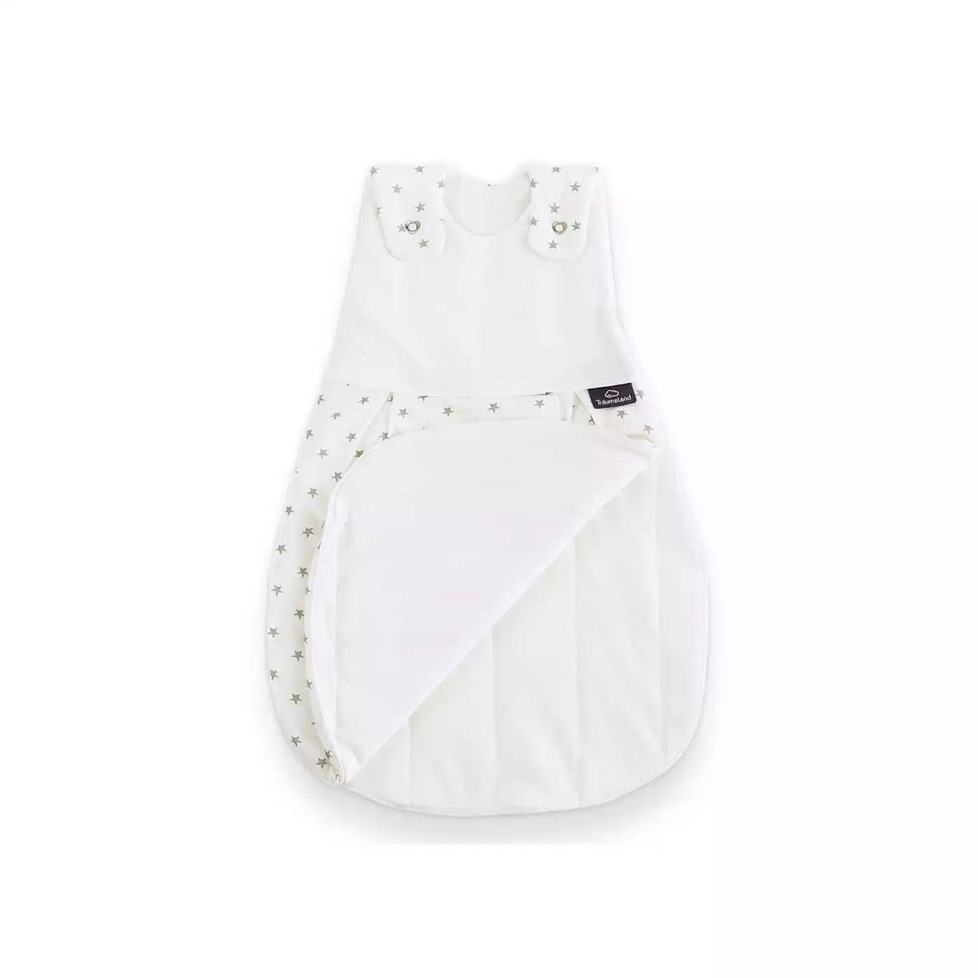 Schlafsack-Set LIEBMICH Sternchen grau 56/62 - Jamouz
