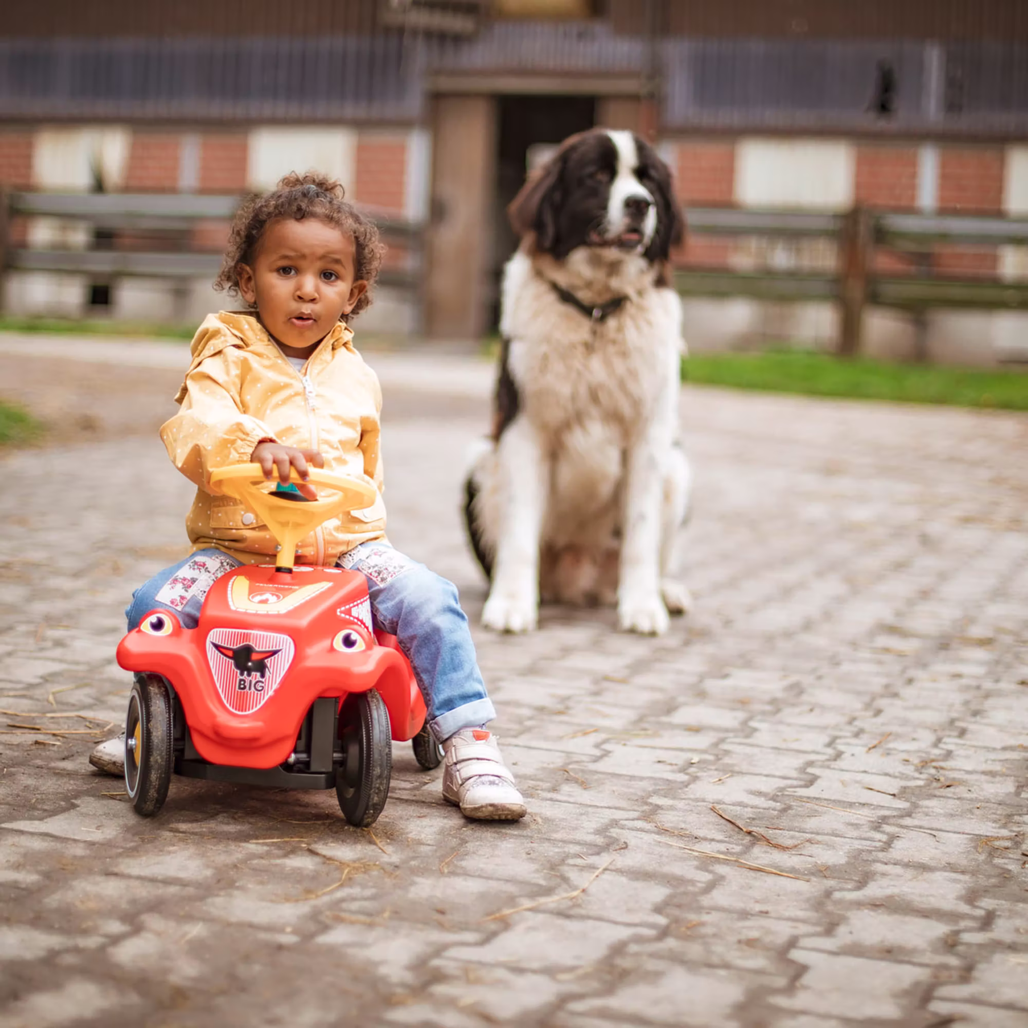 BIG Bobby Car Classic Feuerwehr - Jamouz