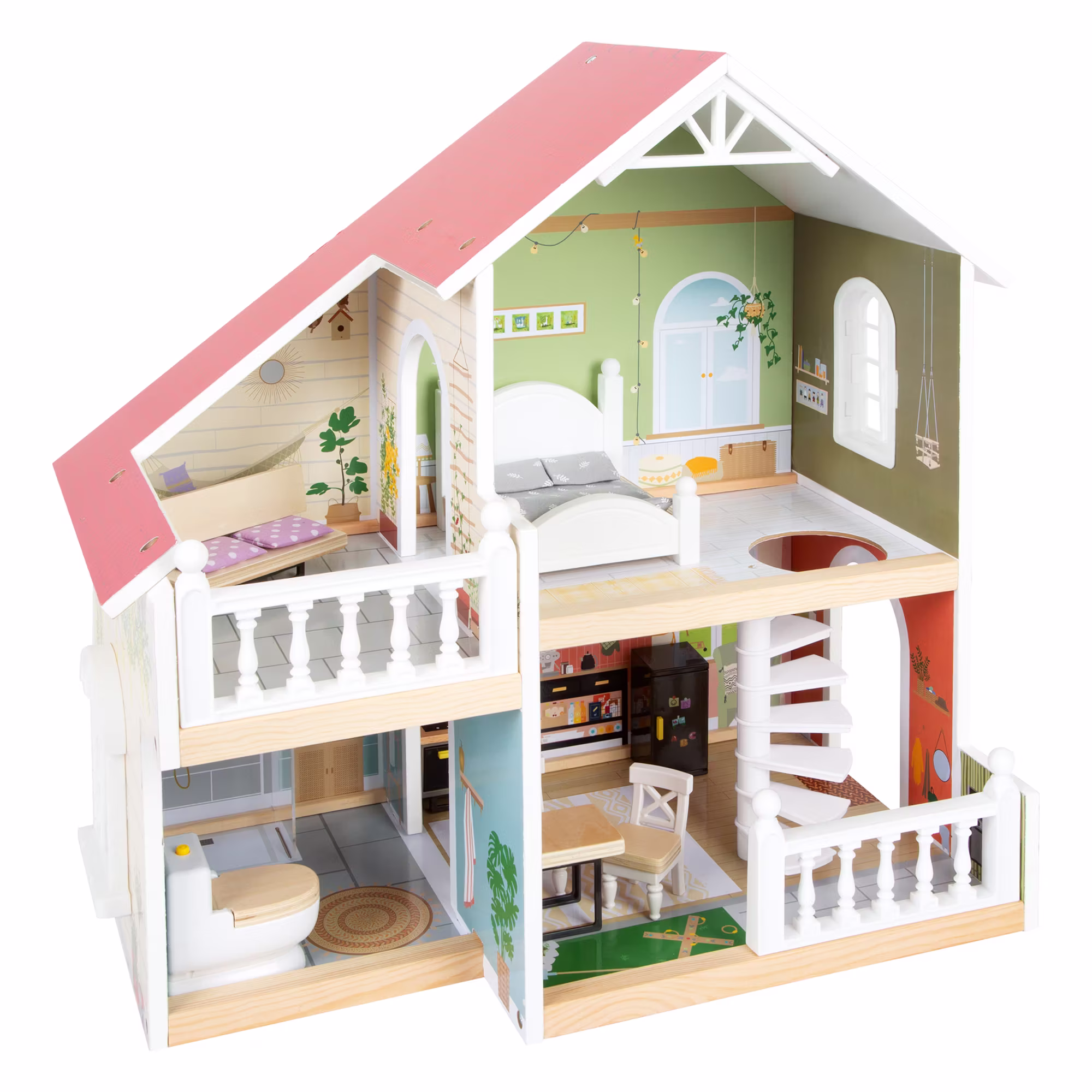 Puppenhaus mit Dachterasse - Jamouz