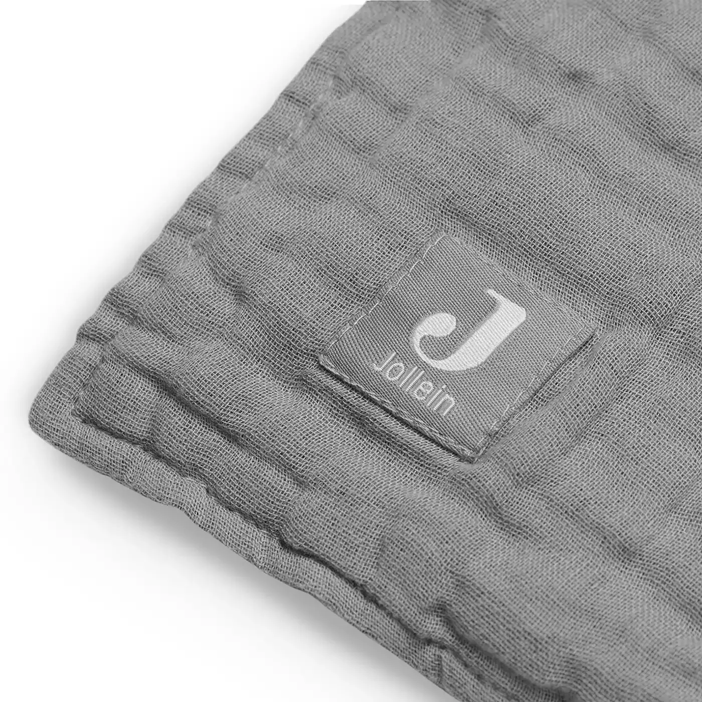 Babydecke Wrinkled Storm Grey - Jamouz