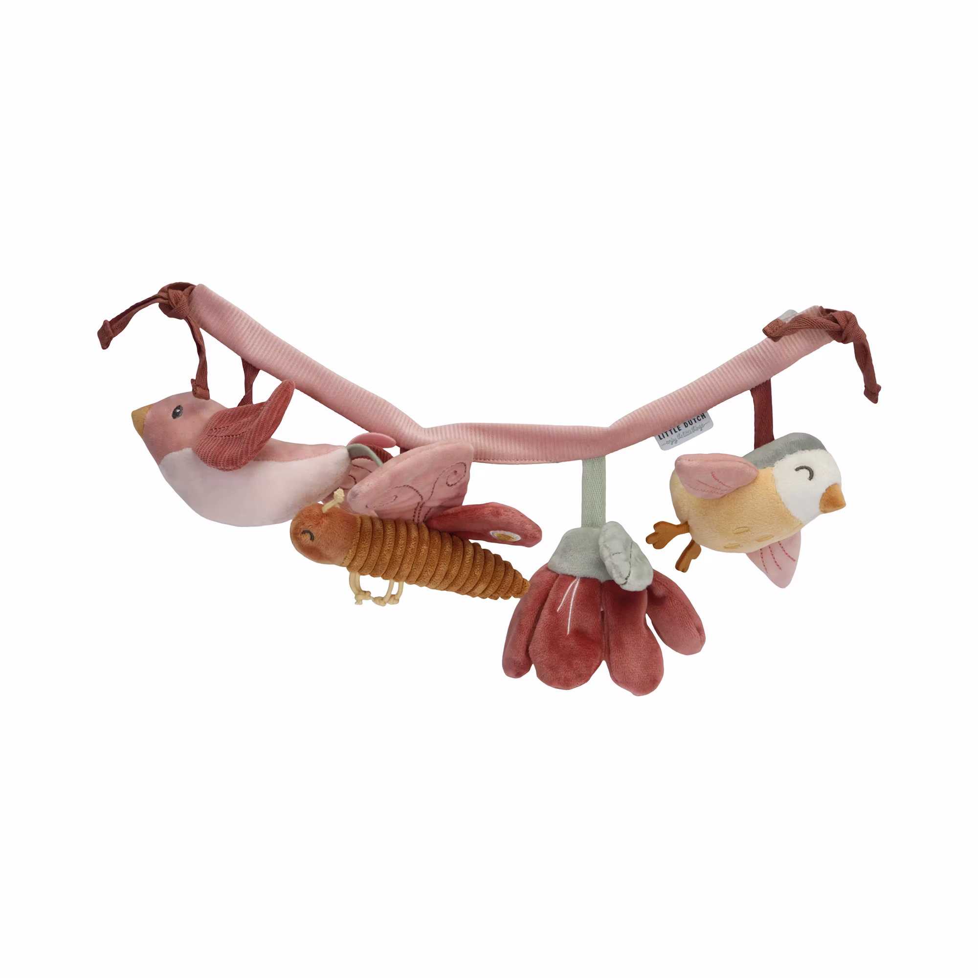 Kinderwagenkette Flowers & Butterflies - Jamouz