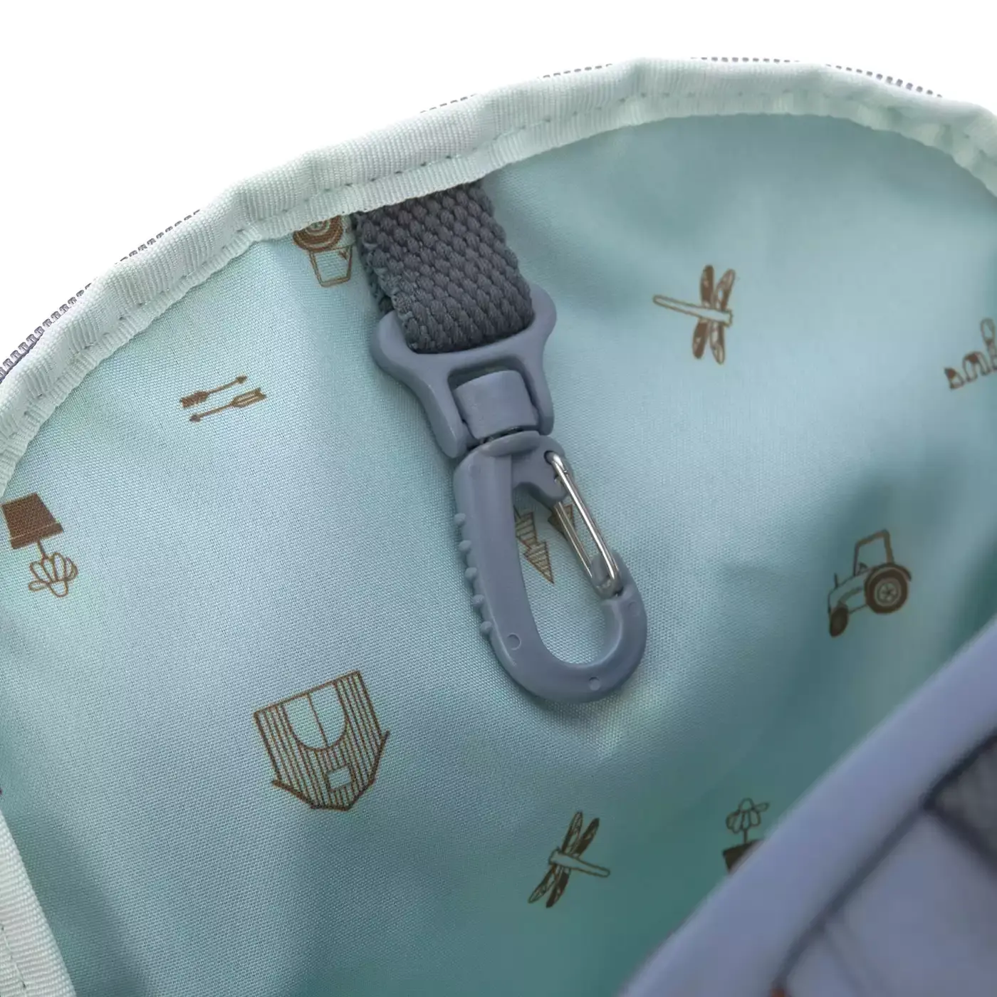 Mini Backpack Adventure Traktor Blue Denim - Jamouz