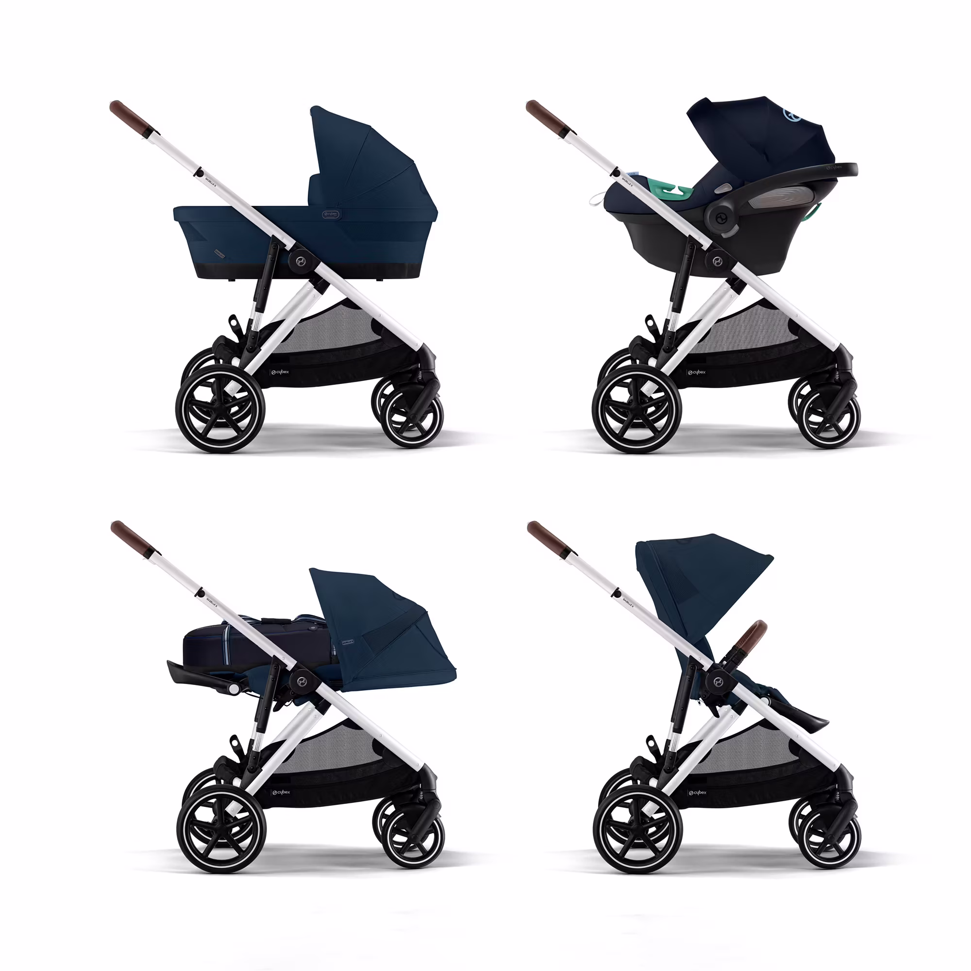 Gazelle S Lava Grey (Silver Frame) - Jamouz