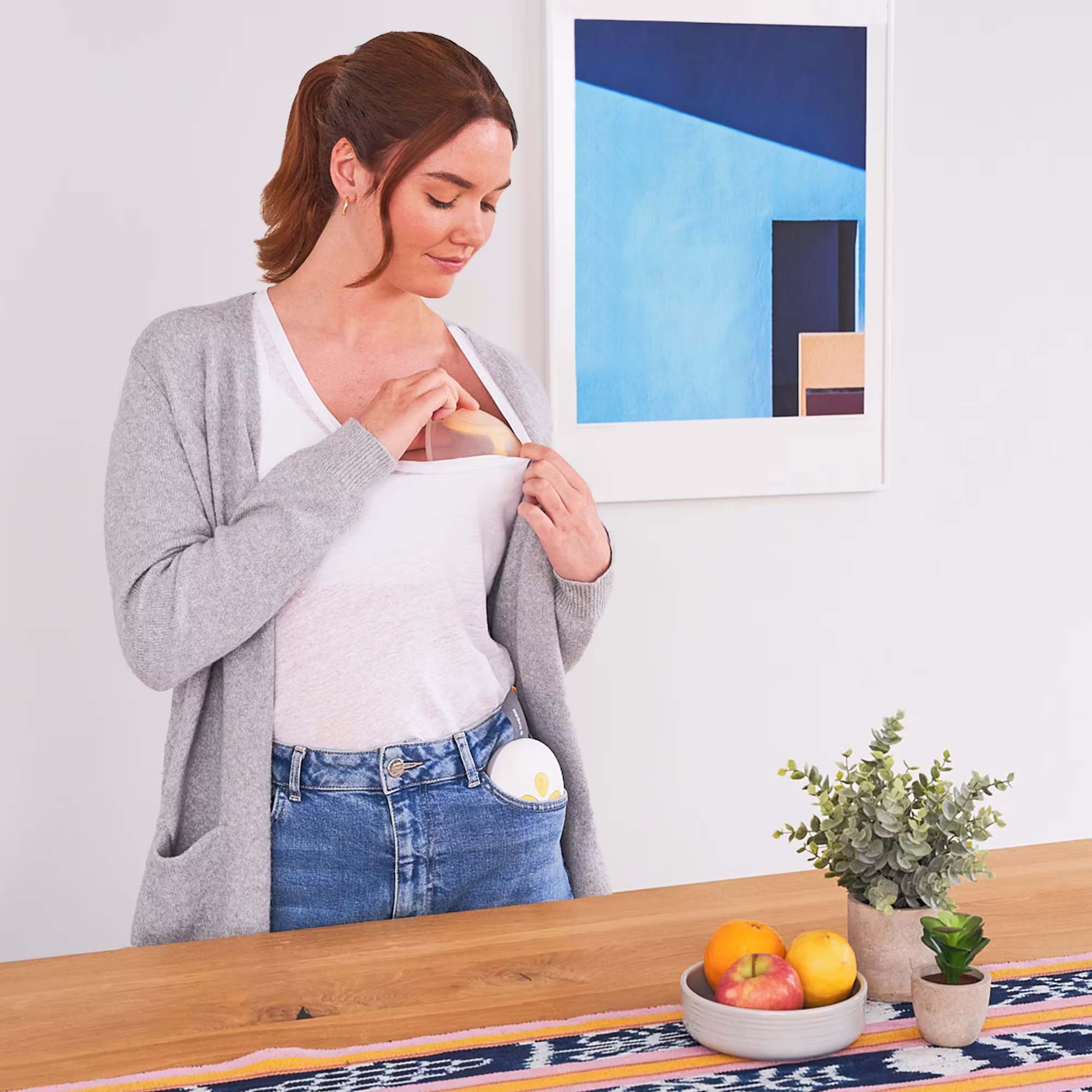 Elektrische Einzelmilchpumpe Solo Hands-free - Jamouz