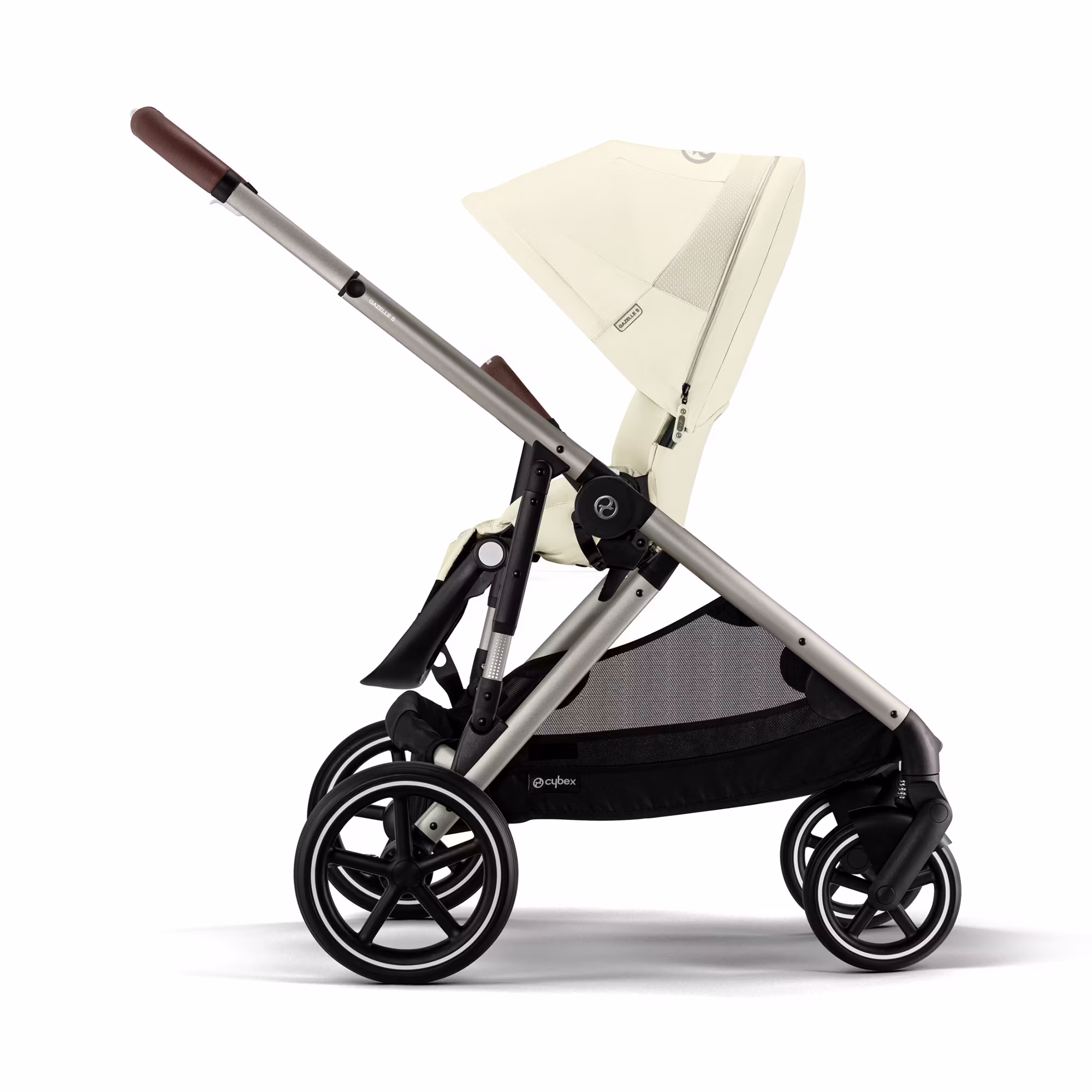 Gazelle S Lava Grey (Silver Frame) - Jamouz