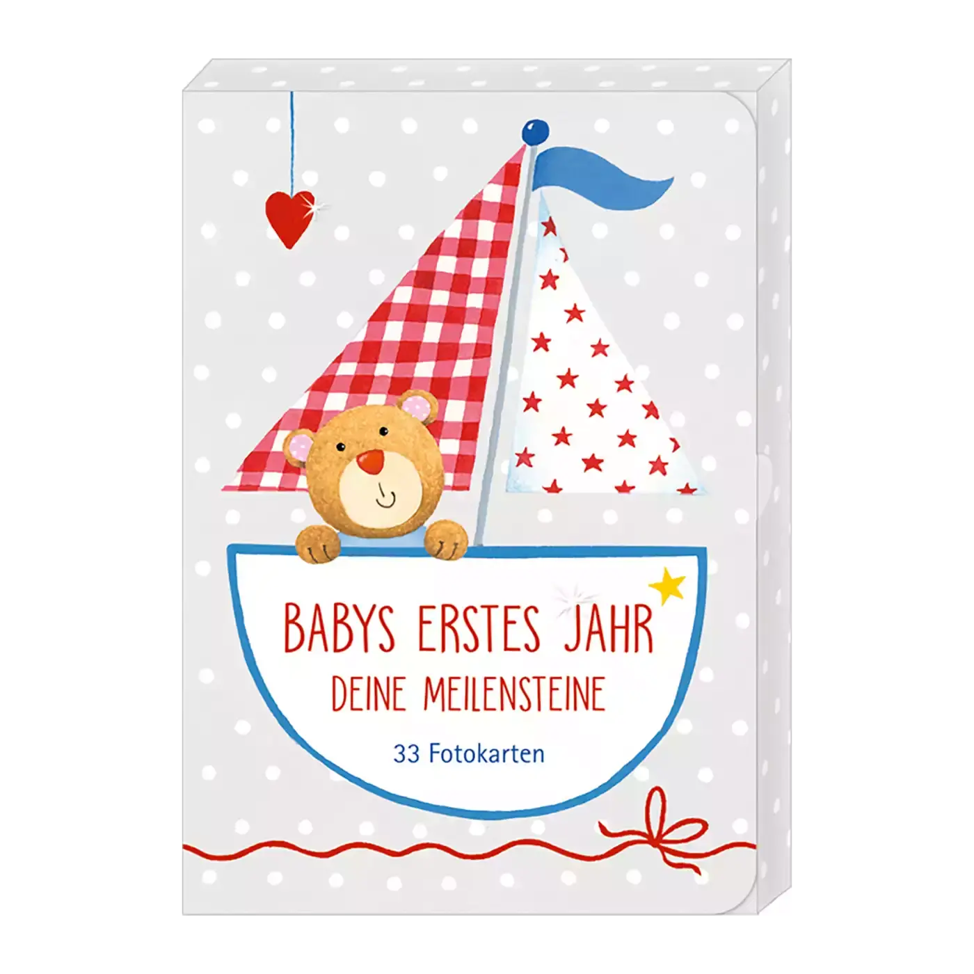 BabyGlück Fotokarten-Box Babys erstes Jahr - Jamouz