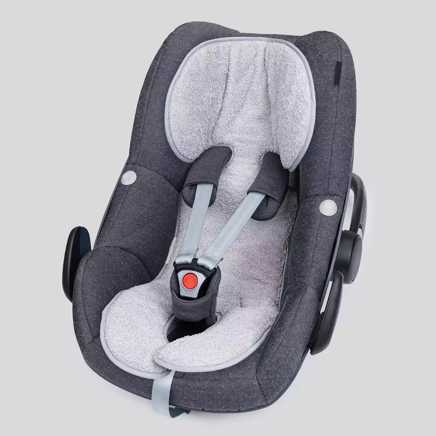 Sitzauflage Lola Gr. 0+ Musselin Altrosé - Jamouz