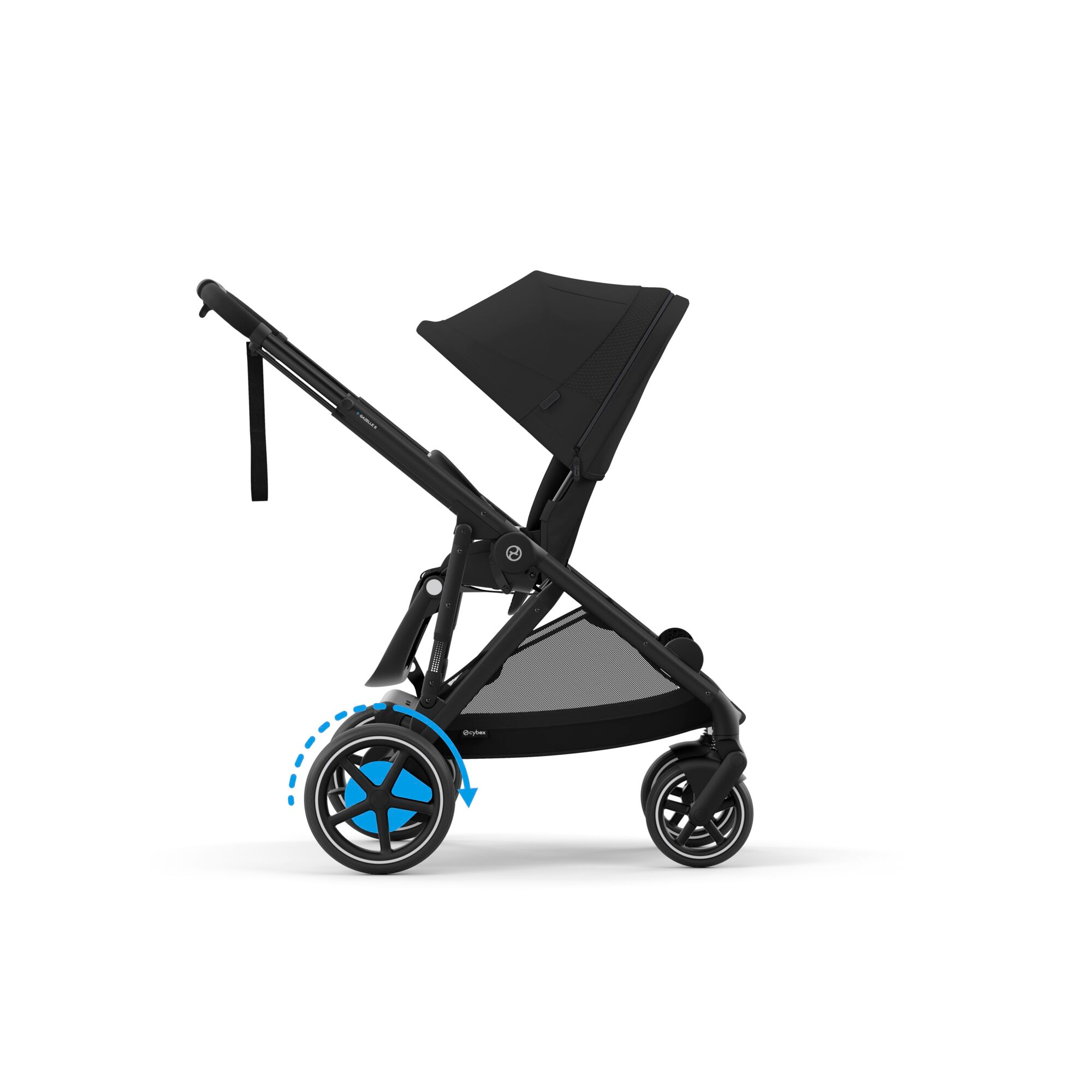 e-Gazelle S Moon Black (Black Frame) - Jamouz