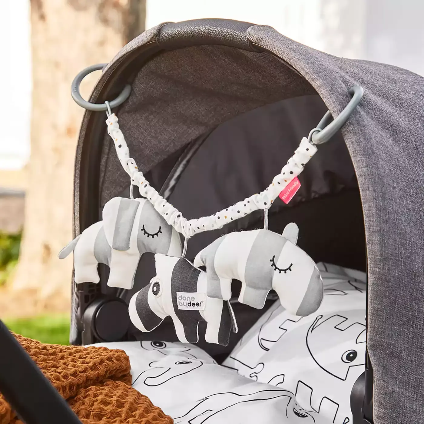Kinderwagenkette Deer Friends - Jamouz