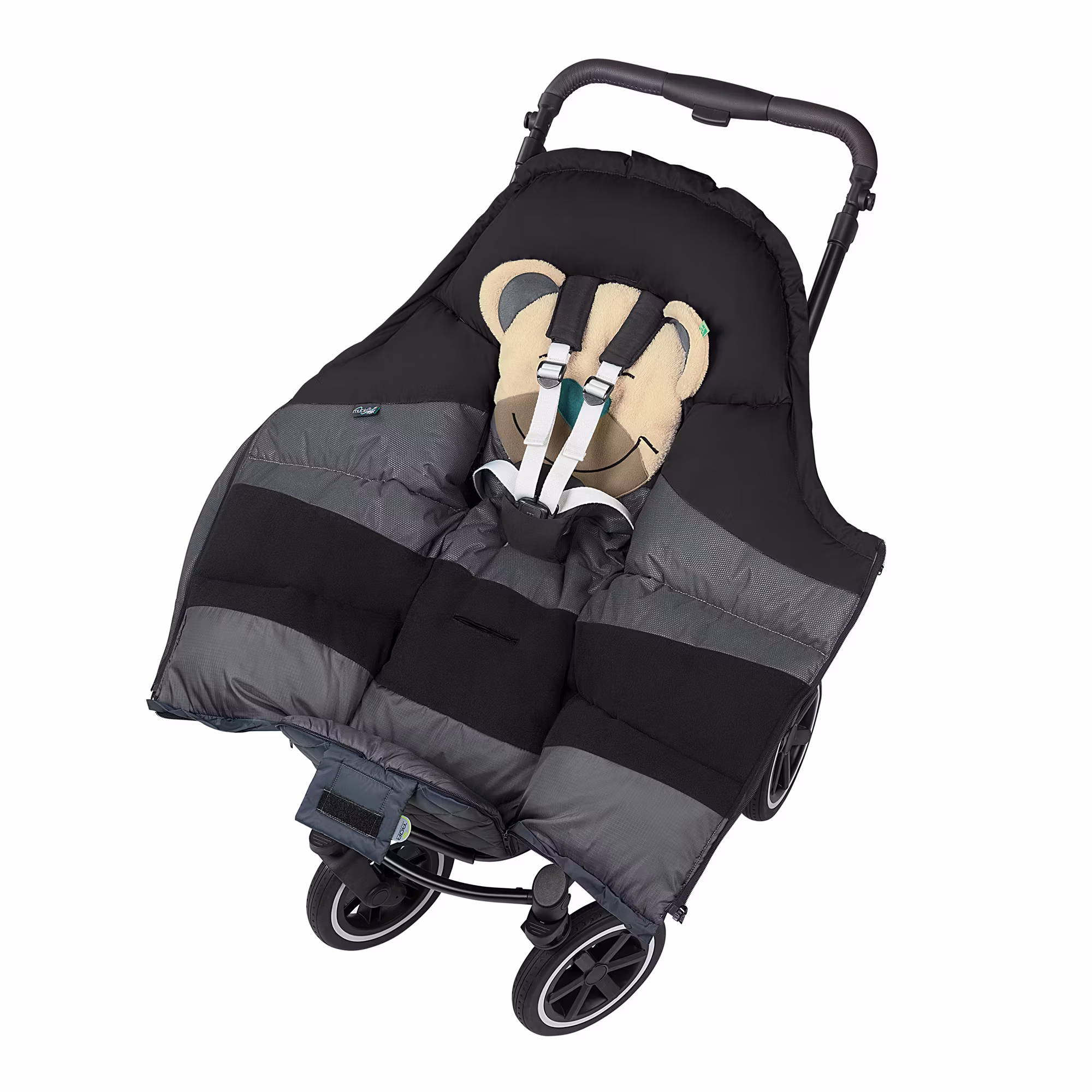 Fußsack Mucki L-cs Rocky Grey - Jamouz