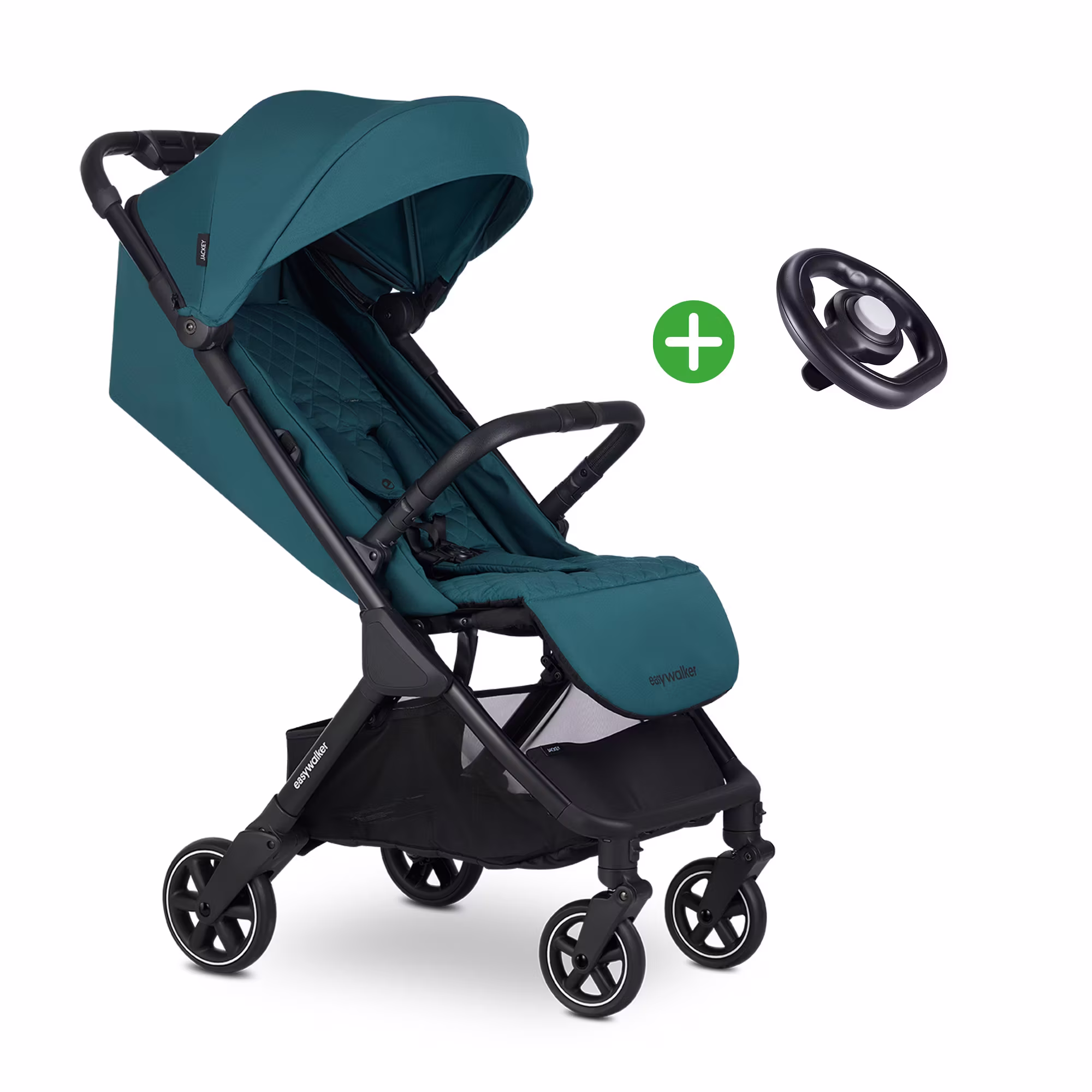 Jackey Teal Green mit Lenkrad - Jamouz