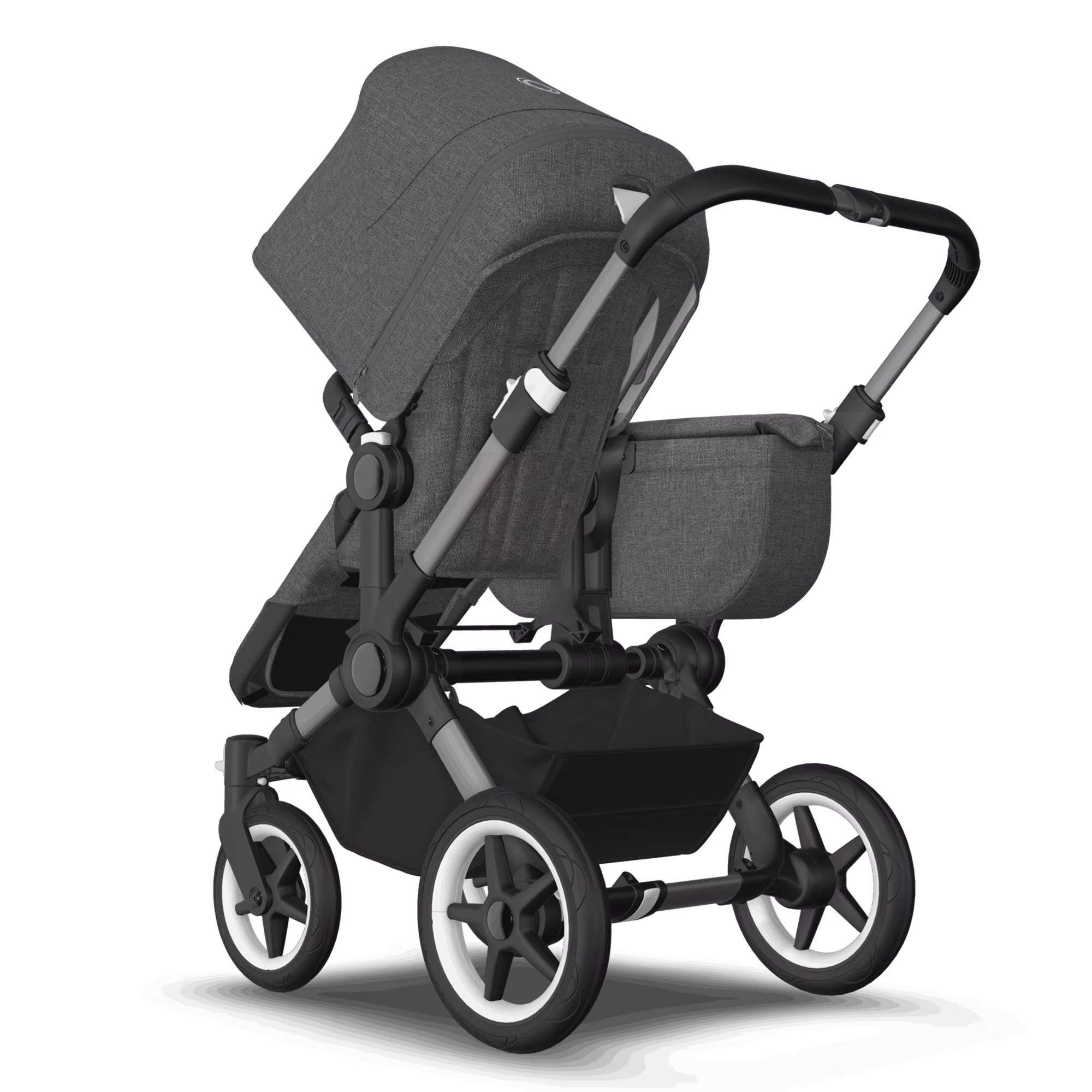 Donkey 5 Mono-Kinderwagen, erweiterbar, Forest Green - Jamouz