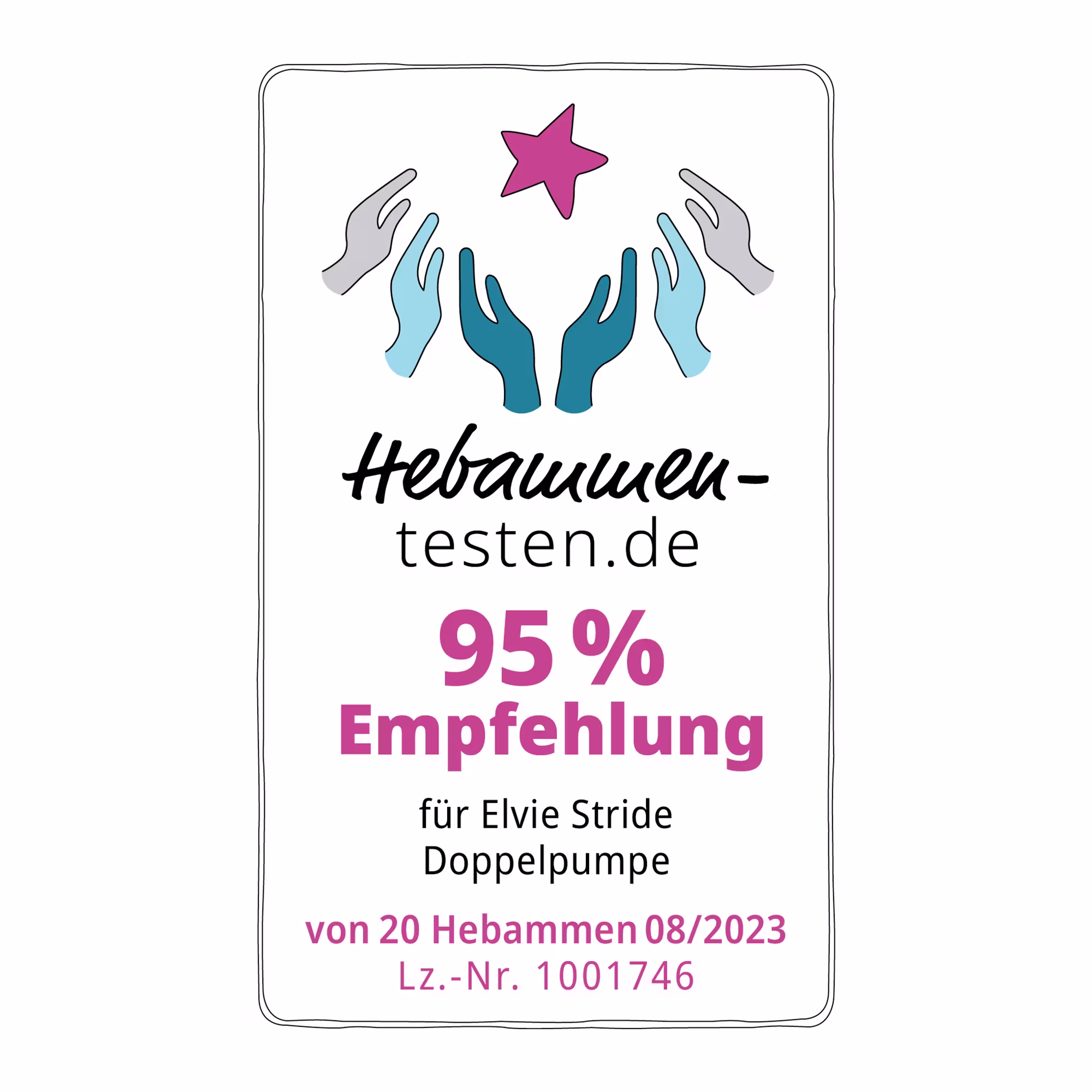 Elvie Stride - Elektrische Doppelpumpe - Jamouz