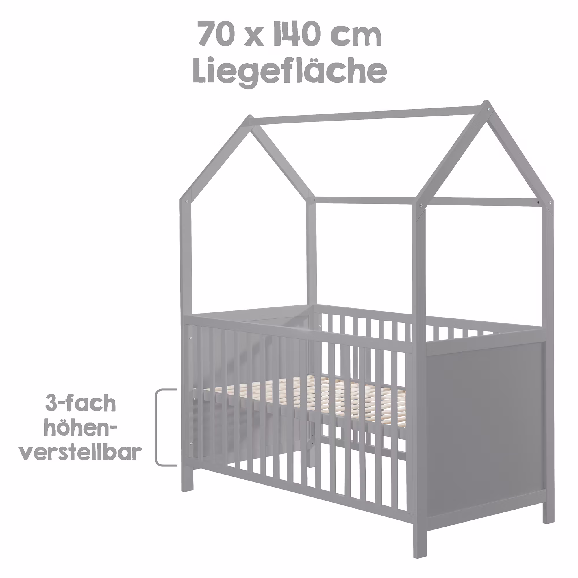 Hausbett 70 x 140 cm - Jamouz