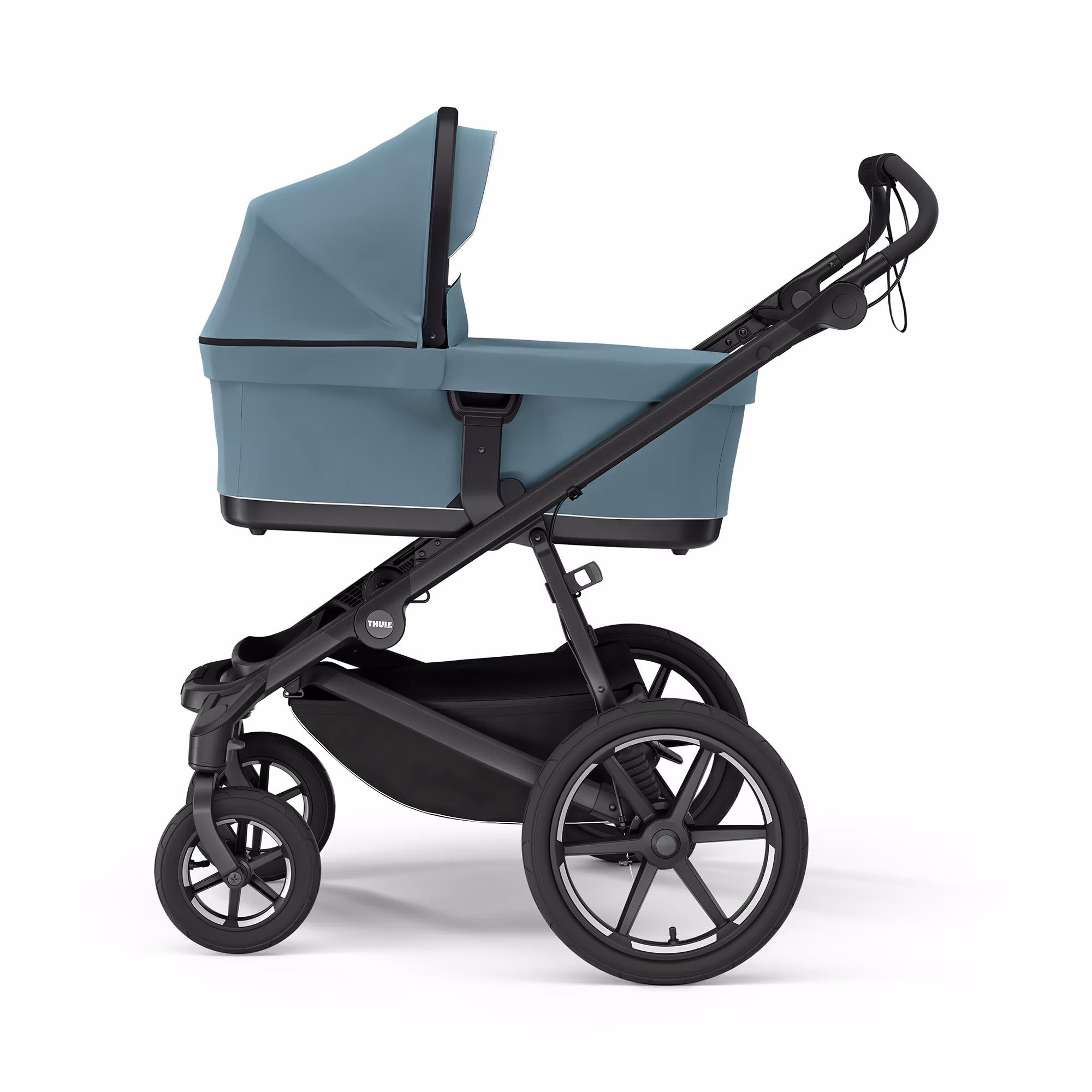 Set Urban Glide 4-wheel Soft Beige mit Wanne - Jamouz