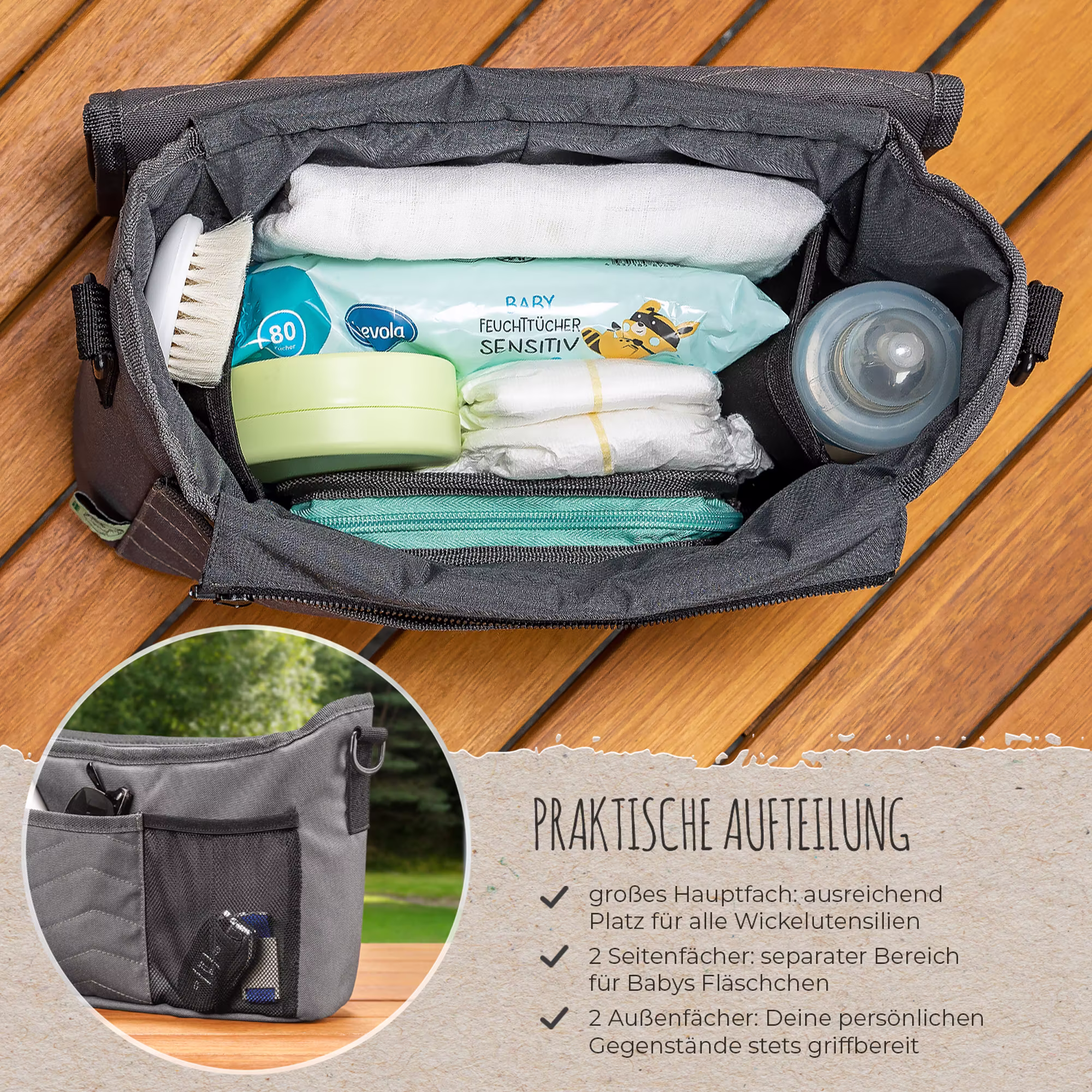 Growing Kinderwagen-Organizer - Jamouz