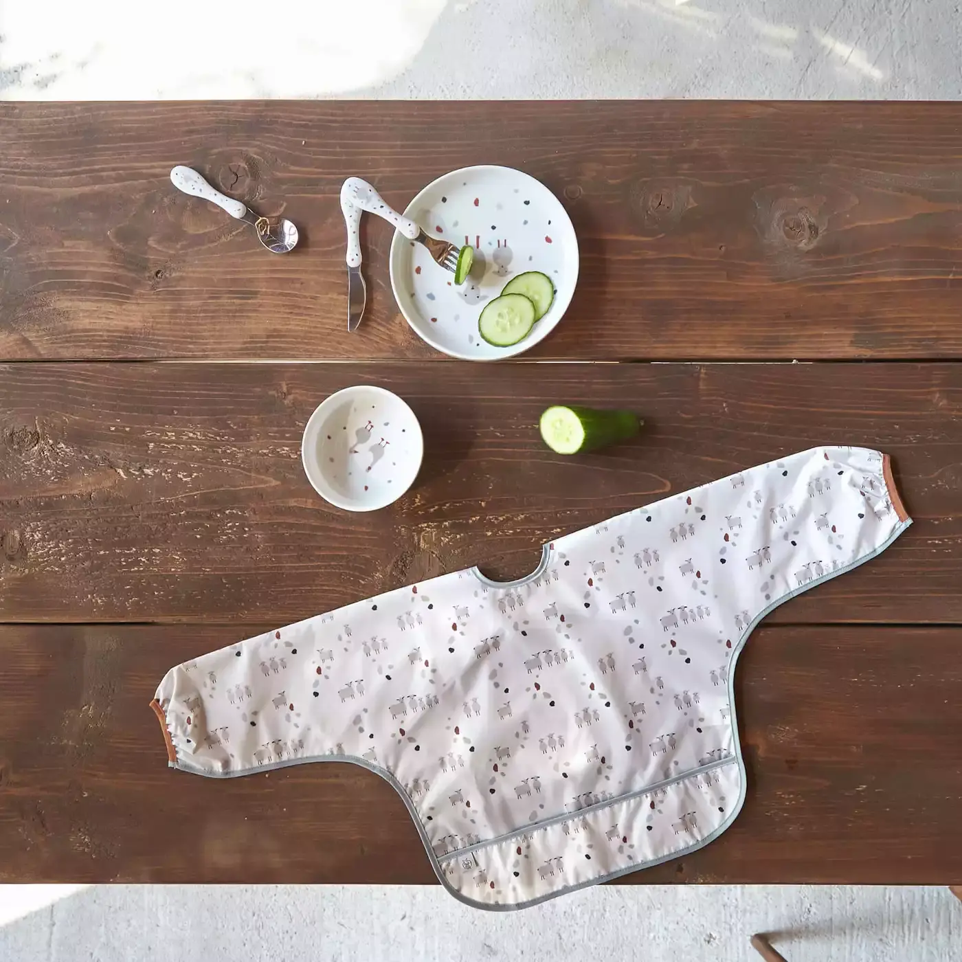 Ärmellätzchen Tiny Farmer Schaf - Jamouz
