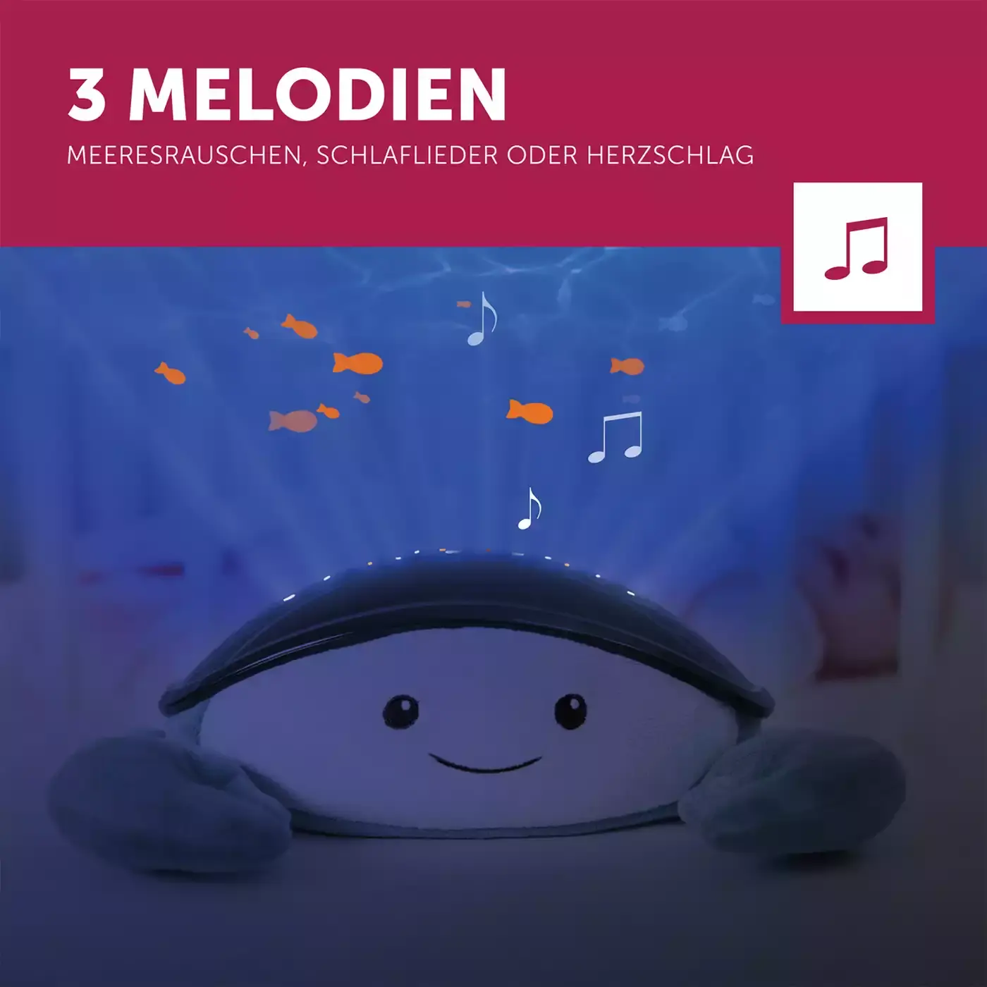 Meeresprojektor Cody die Krabbe - Jamouz