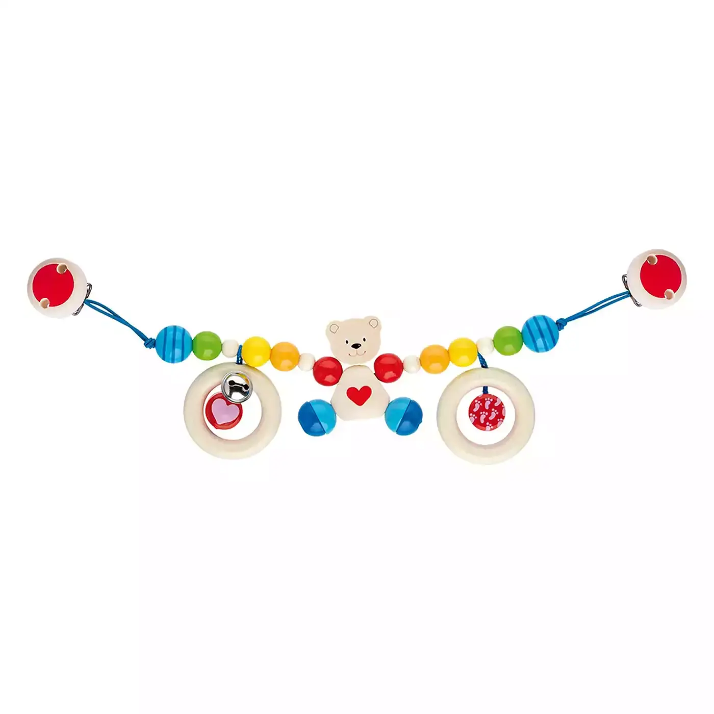 Kinderwagenkette Herzbären - Jamouz