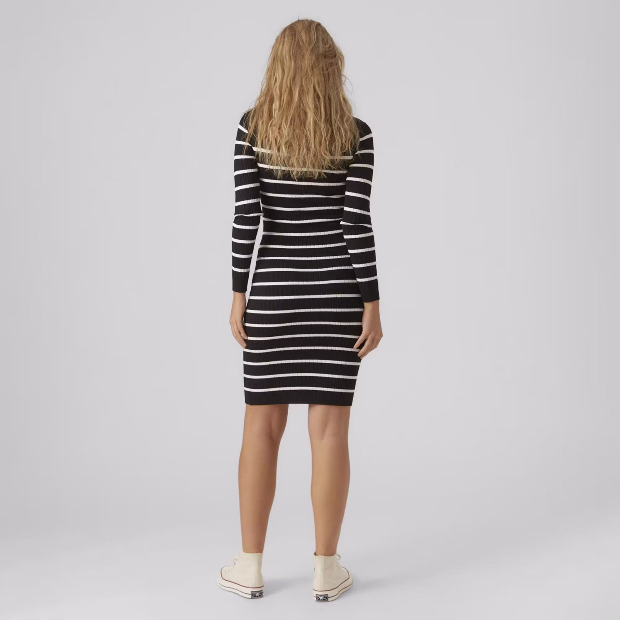 Strickkleid Streifen - Jamouz