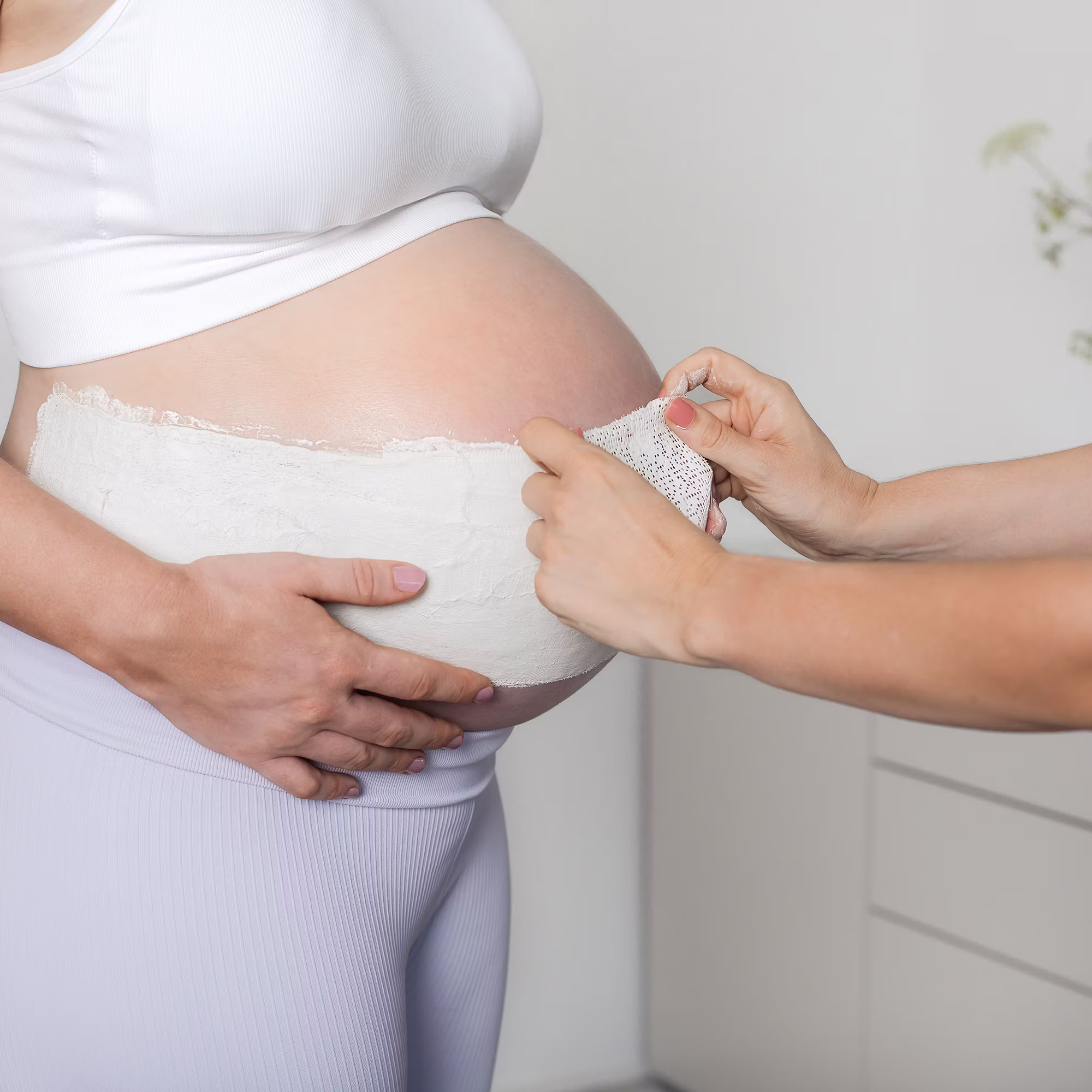 Babybauch-Gipsabdruck-Set - Jamouz