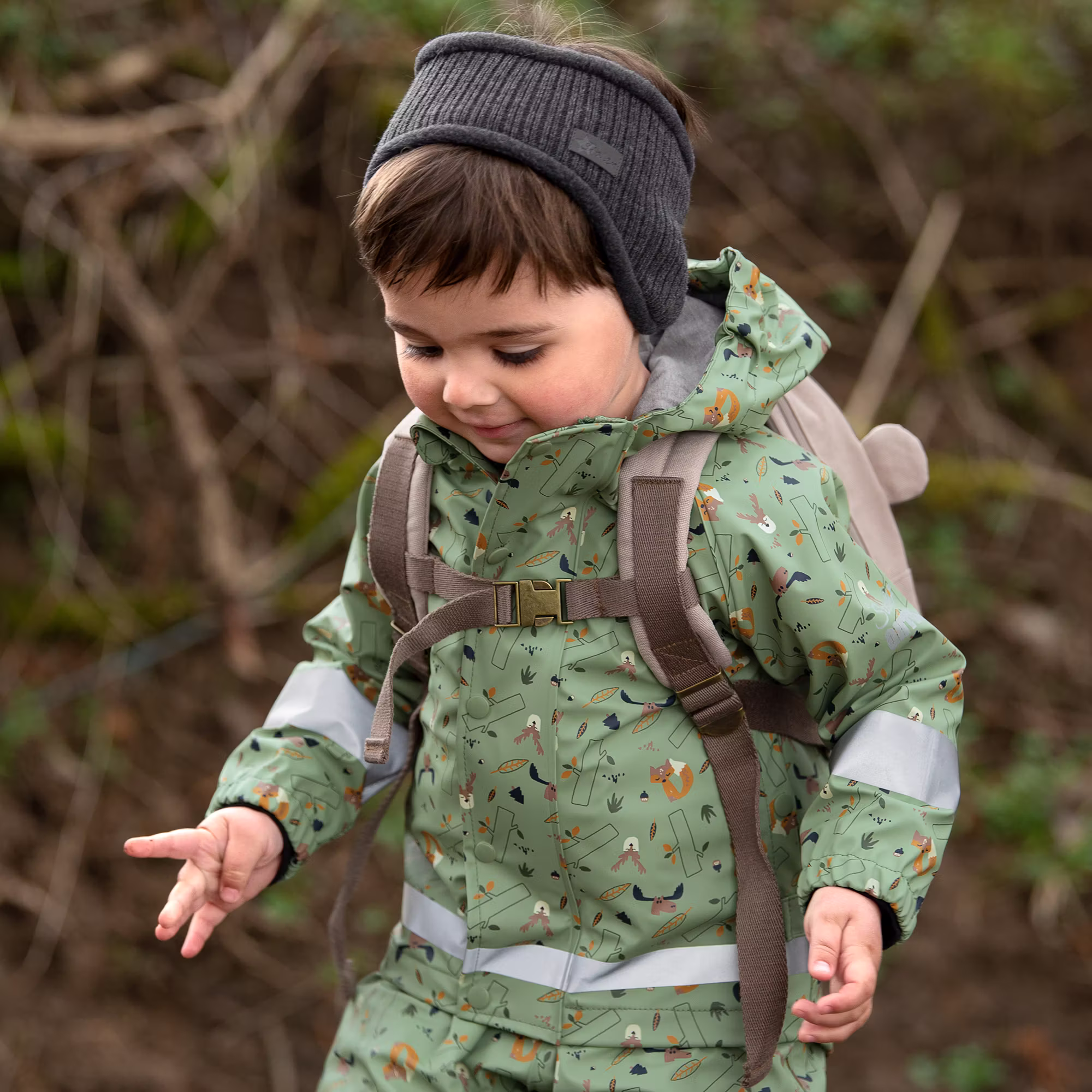 Regenjacke Waldtiere - Jamouz