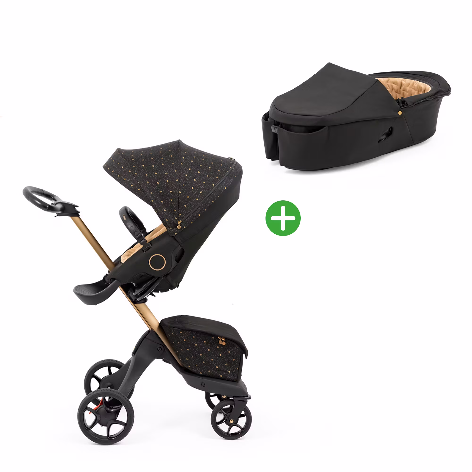 Set Xplory® X Cool Teal mit Babywanne - Jamouz