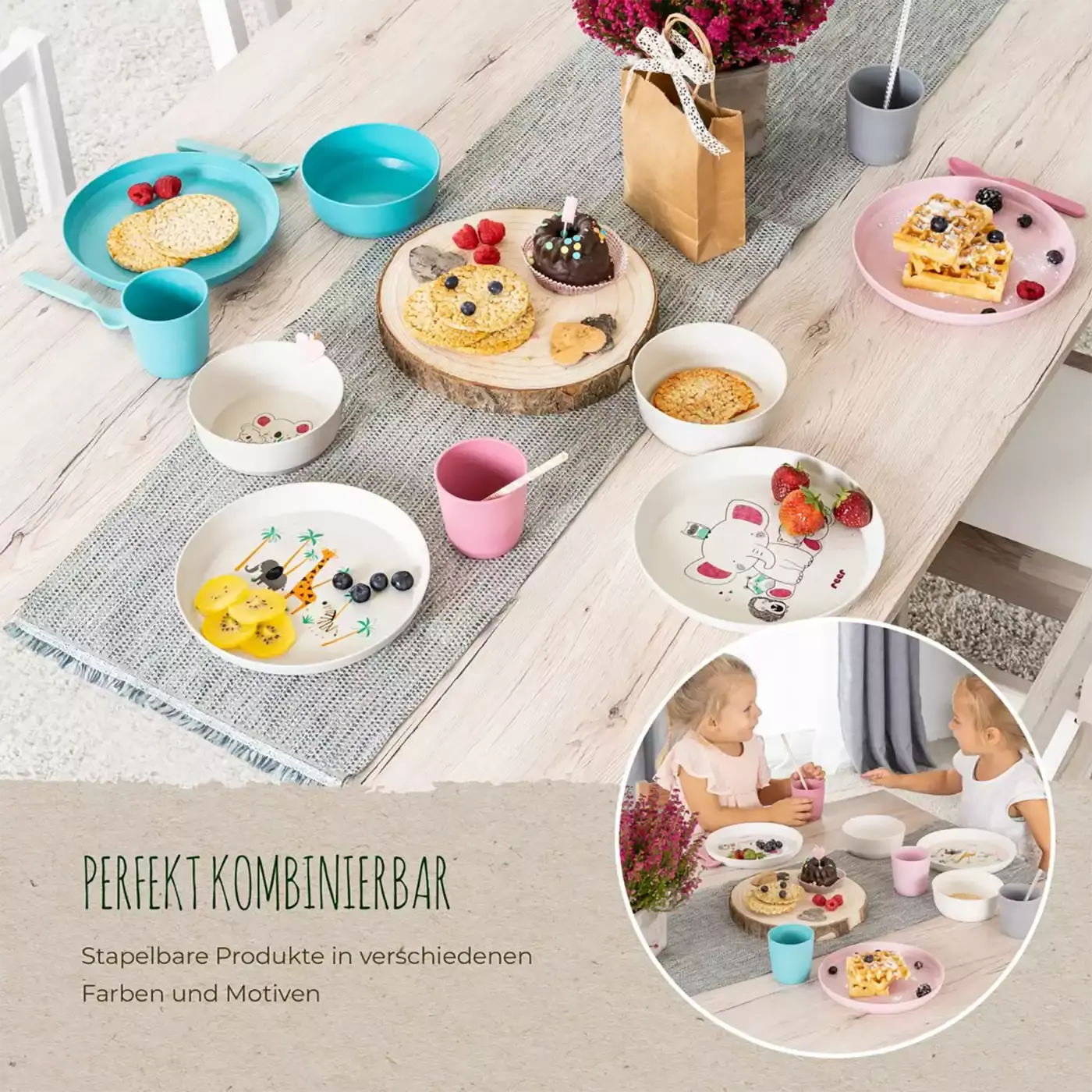 Growing Geschirr-Set Lovely Friends - Jamouz