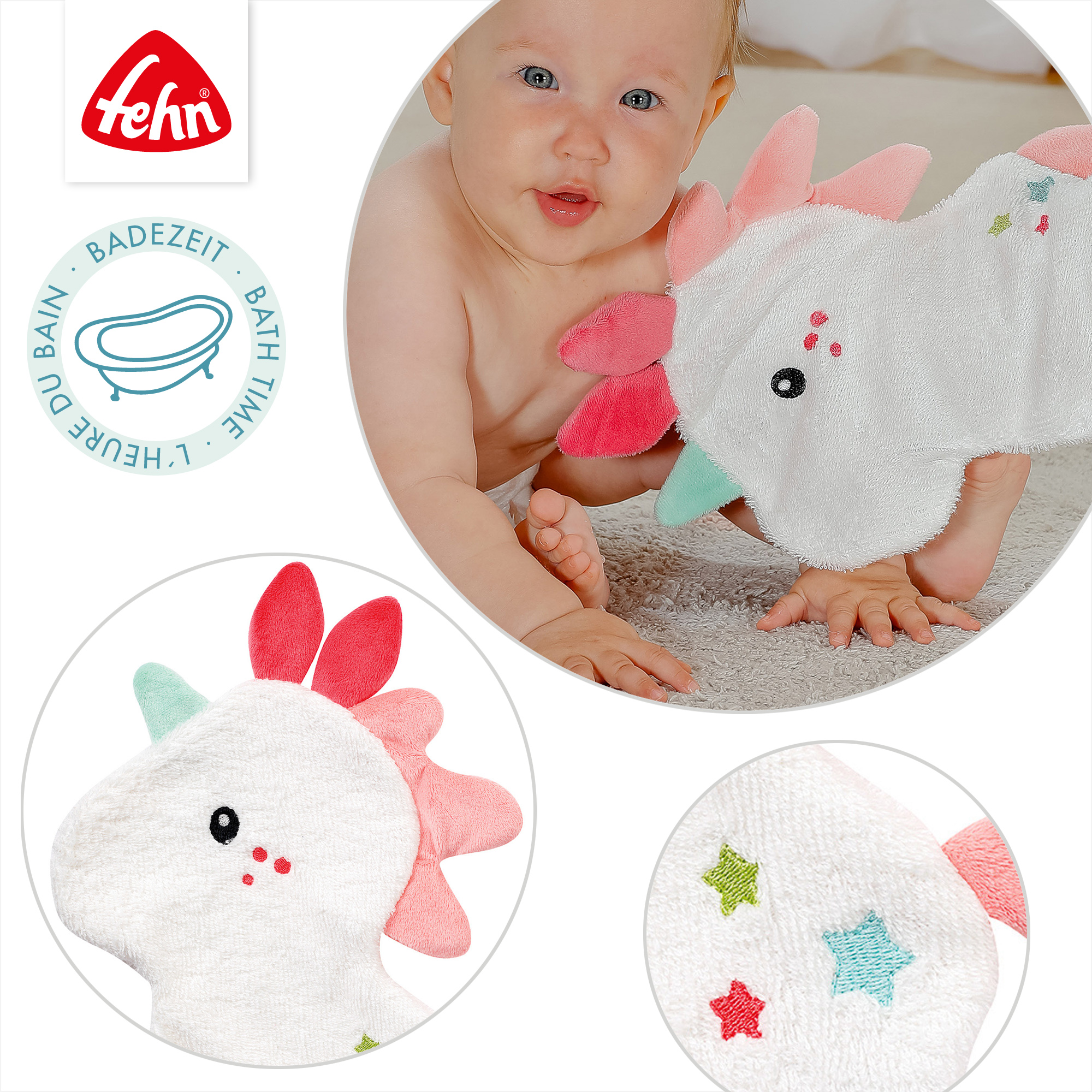 Waschhandschuh Einhorn - Jamouz