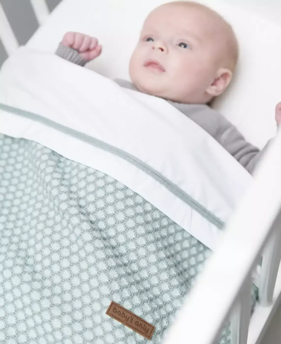 Bettbezug Babyblau 100x135cm - Jamouz