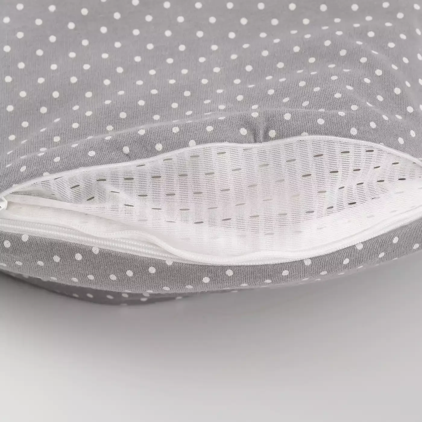 Schlafsack LIEBMICH Pünktchen grau 50/56 - Jamouz