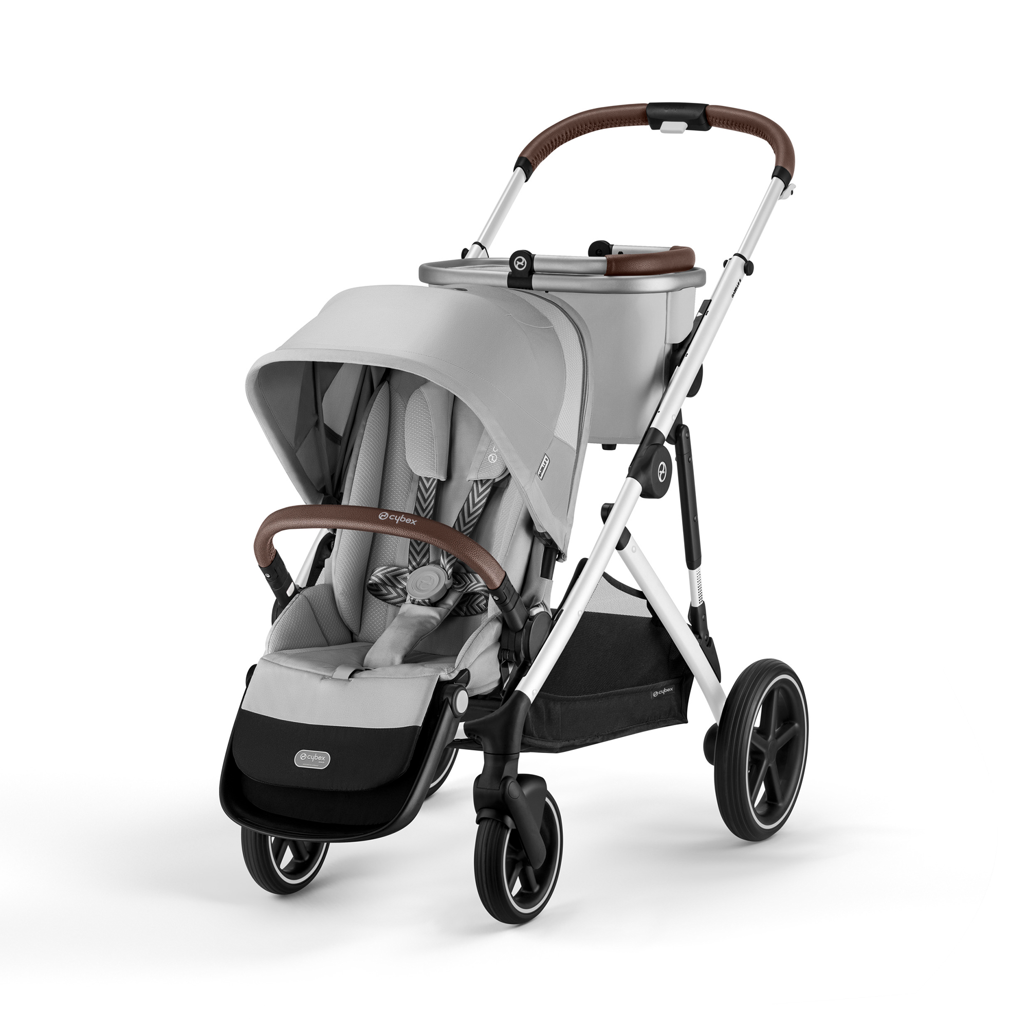 Gazelle S Lava Grey (Silver Frame) - Jamouz