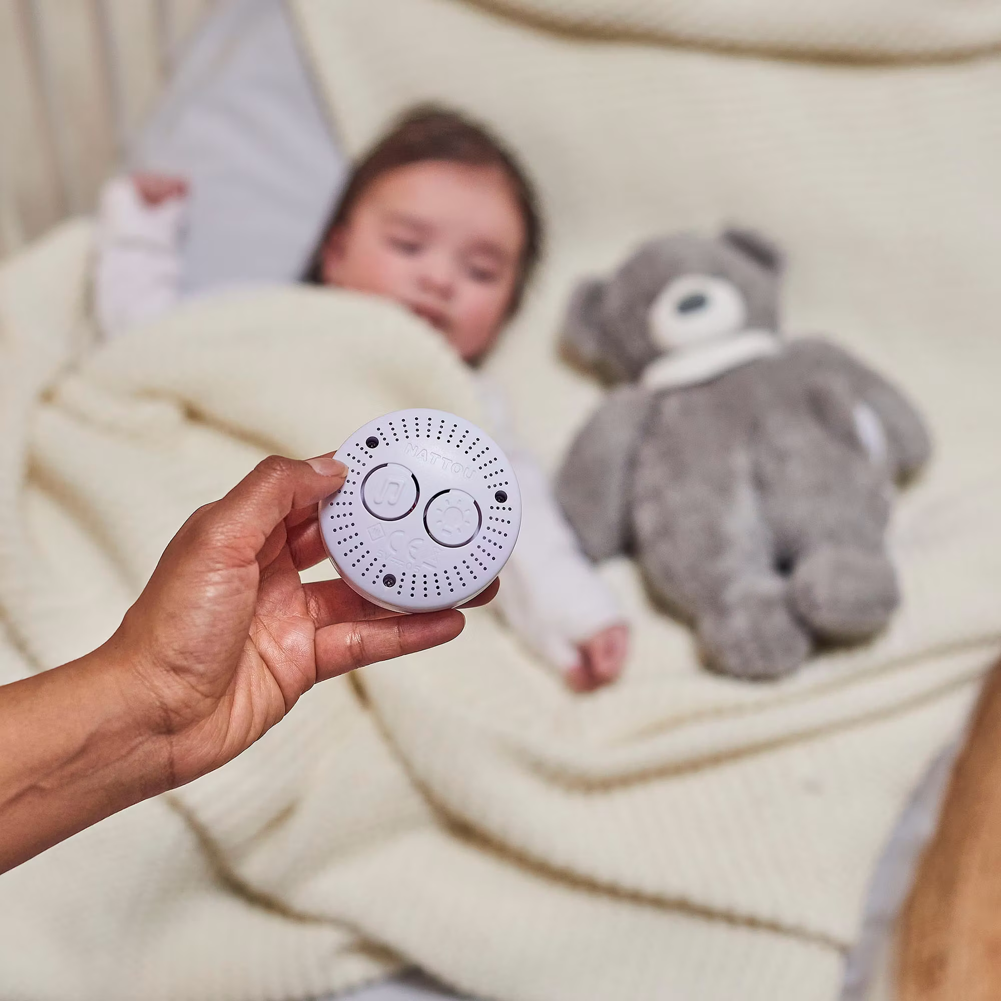 Nachtlicht Kuscheltier Bär Sleepy - Jamouz