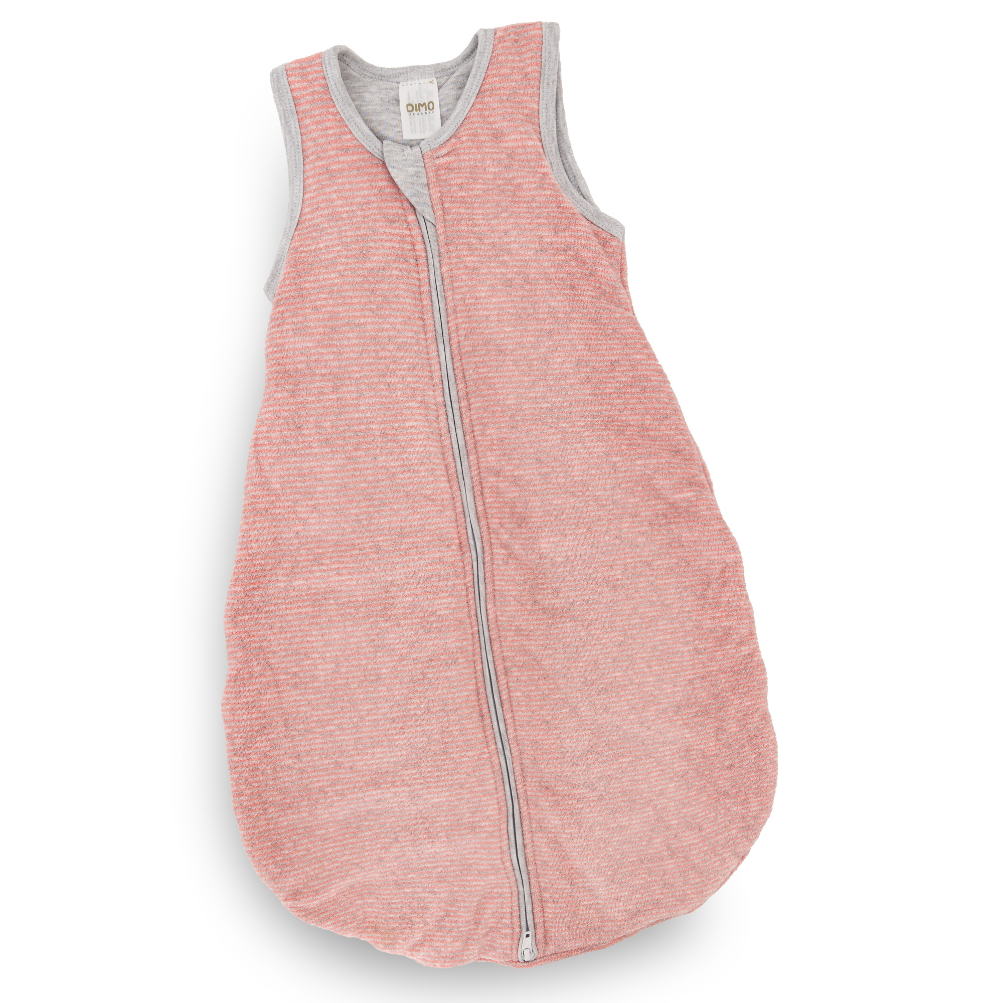 Schlafsack Organic Stripes Rose/Grey - Jamouz