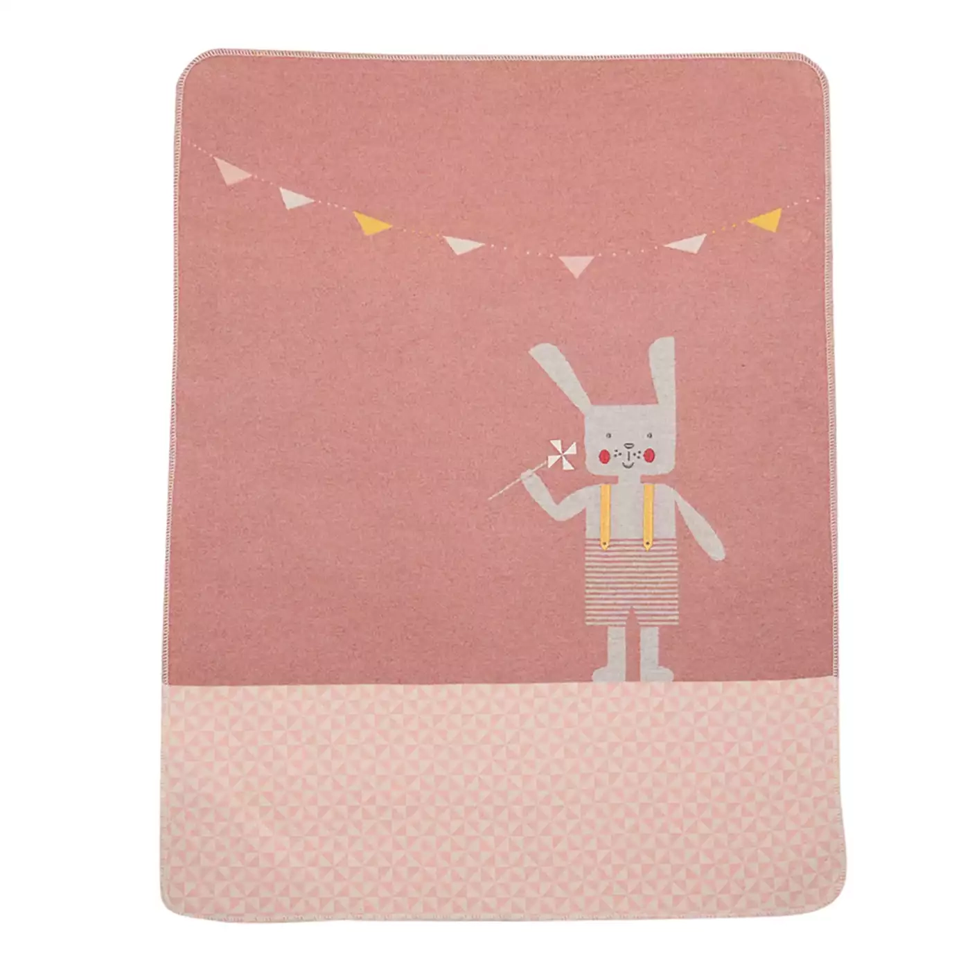 Baumwollflanelldecke Hase - Jamouz