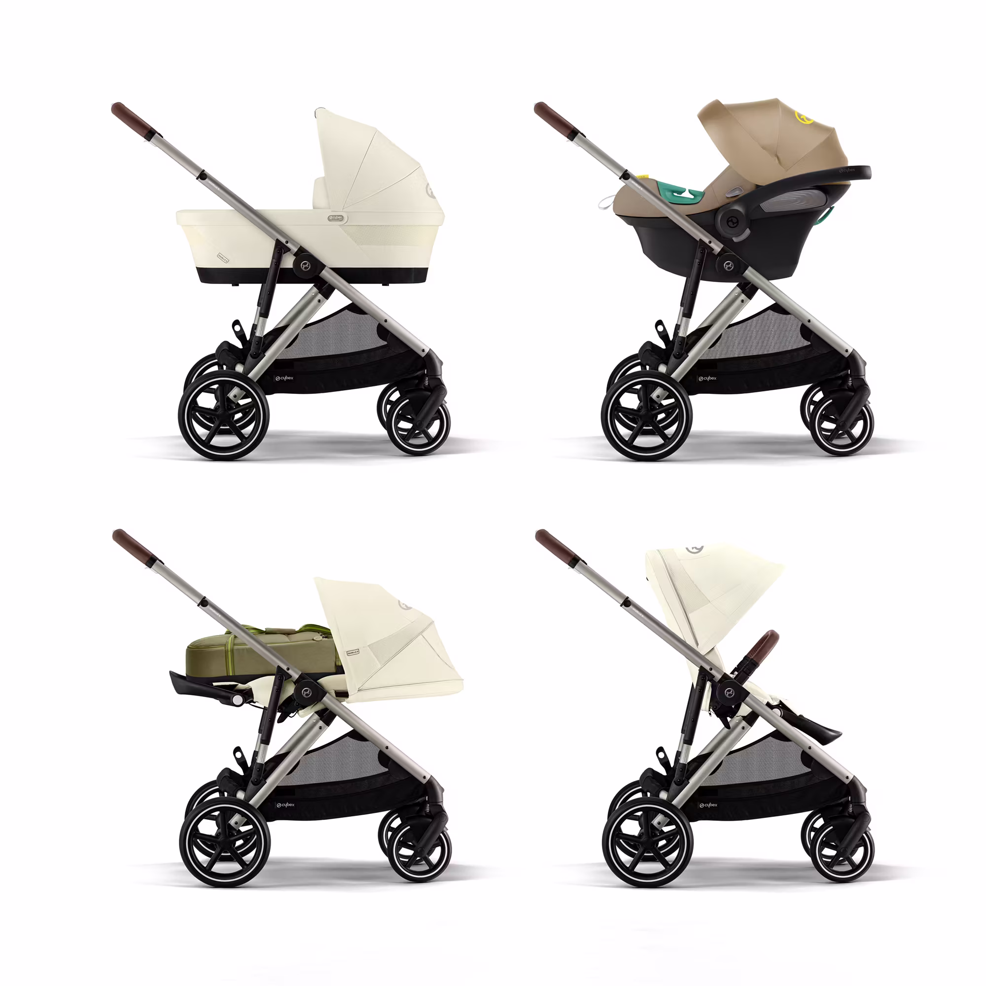 Gazelle S Lava Grey (Silver Frame) - Jamouz