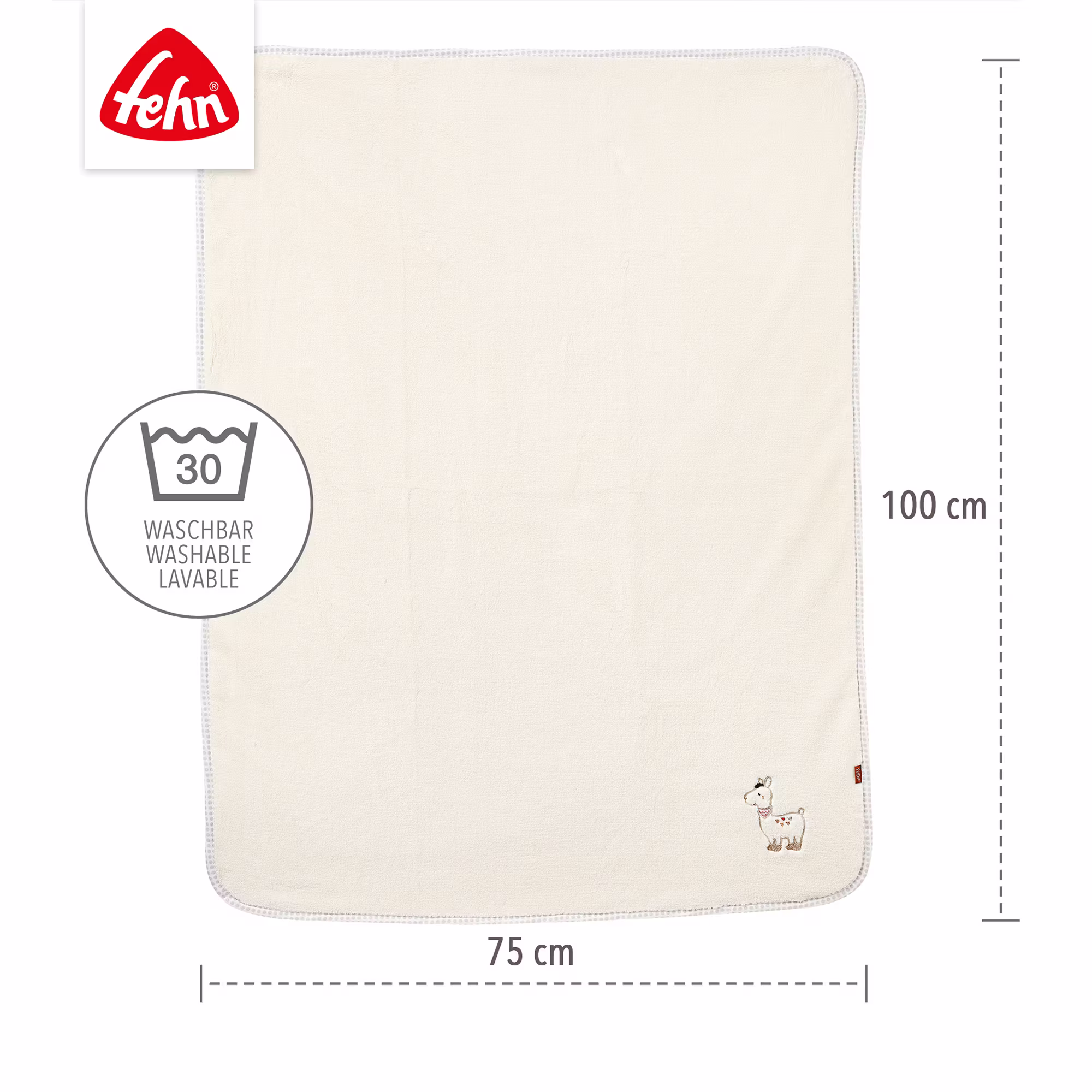Kuscheldecke Lama - Jamouz