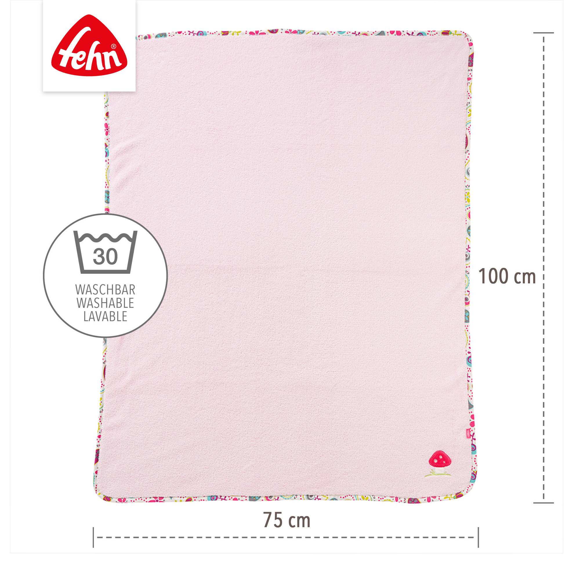 Kuscheldecke Rehkitz - Jamouz