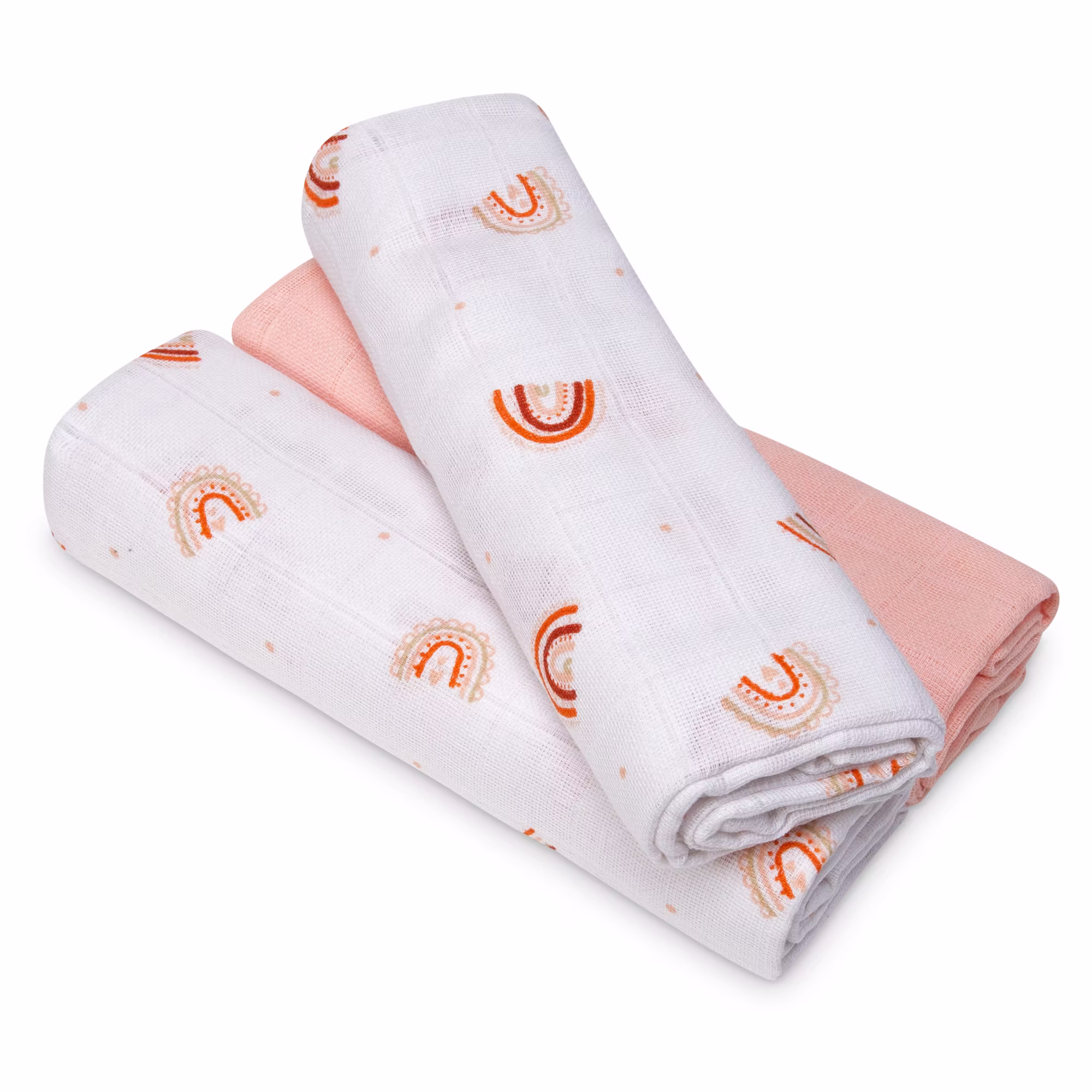 3er Set Mullwindeln Sonne 80 x 80 cm - Jamouz