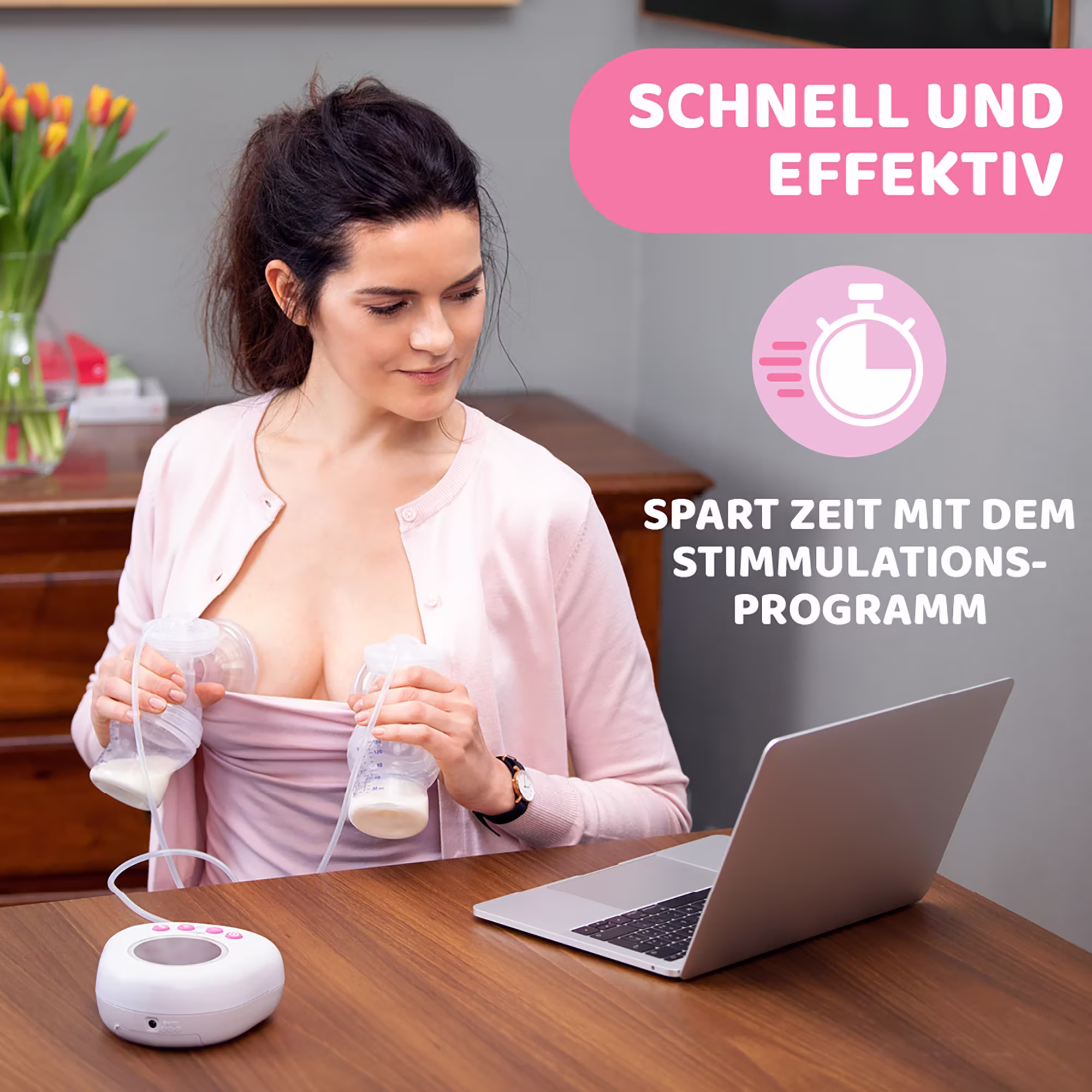 Elektrische Doppelmilchpumpe - Jamouz