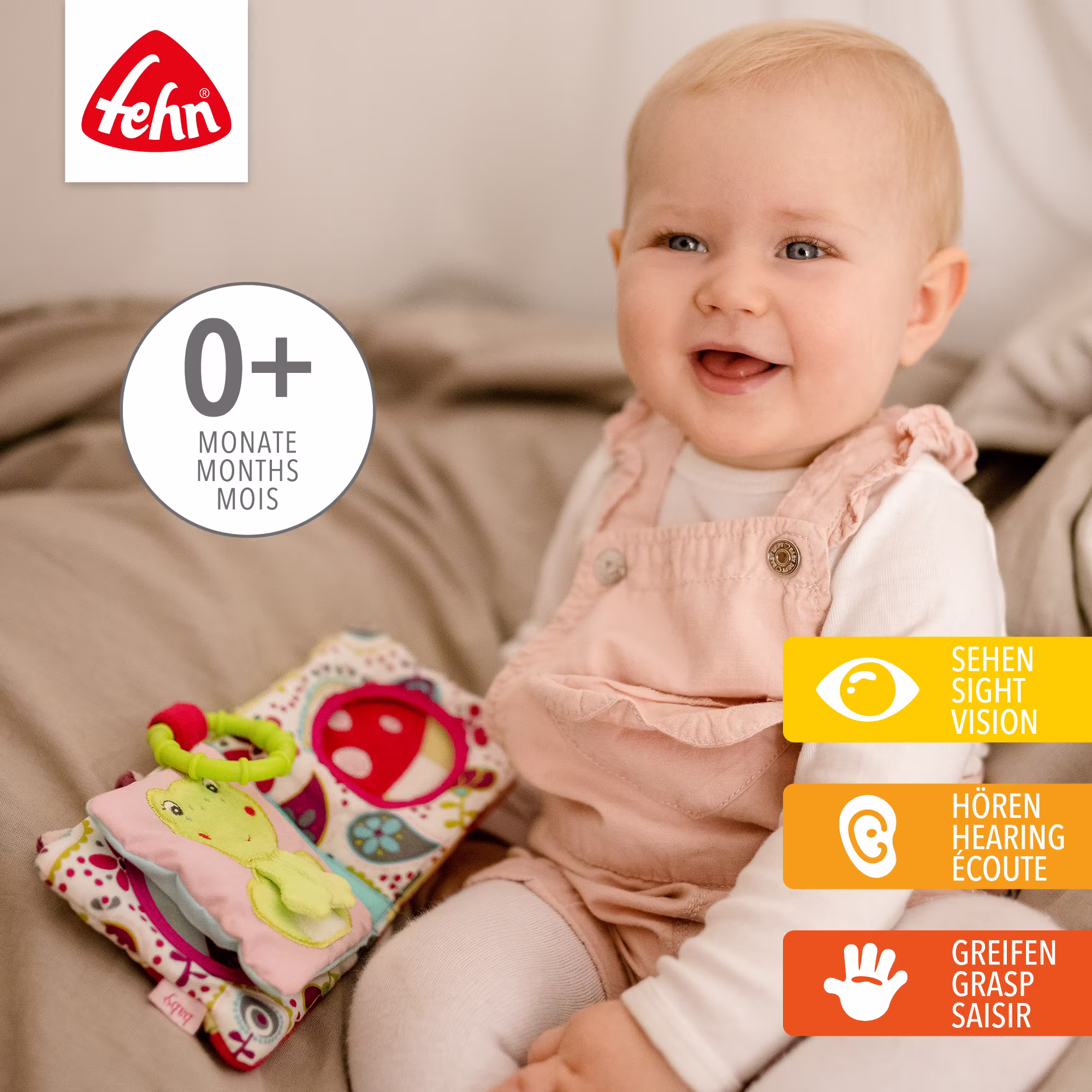 Soft-Bilderbuch Rehkitz - Jamouz