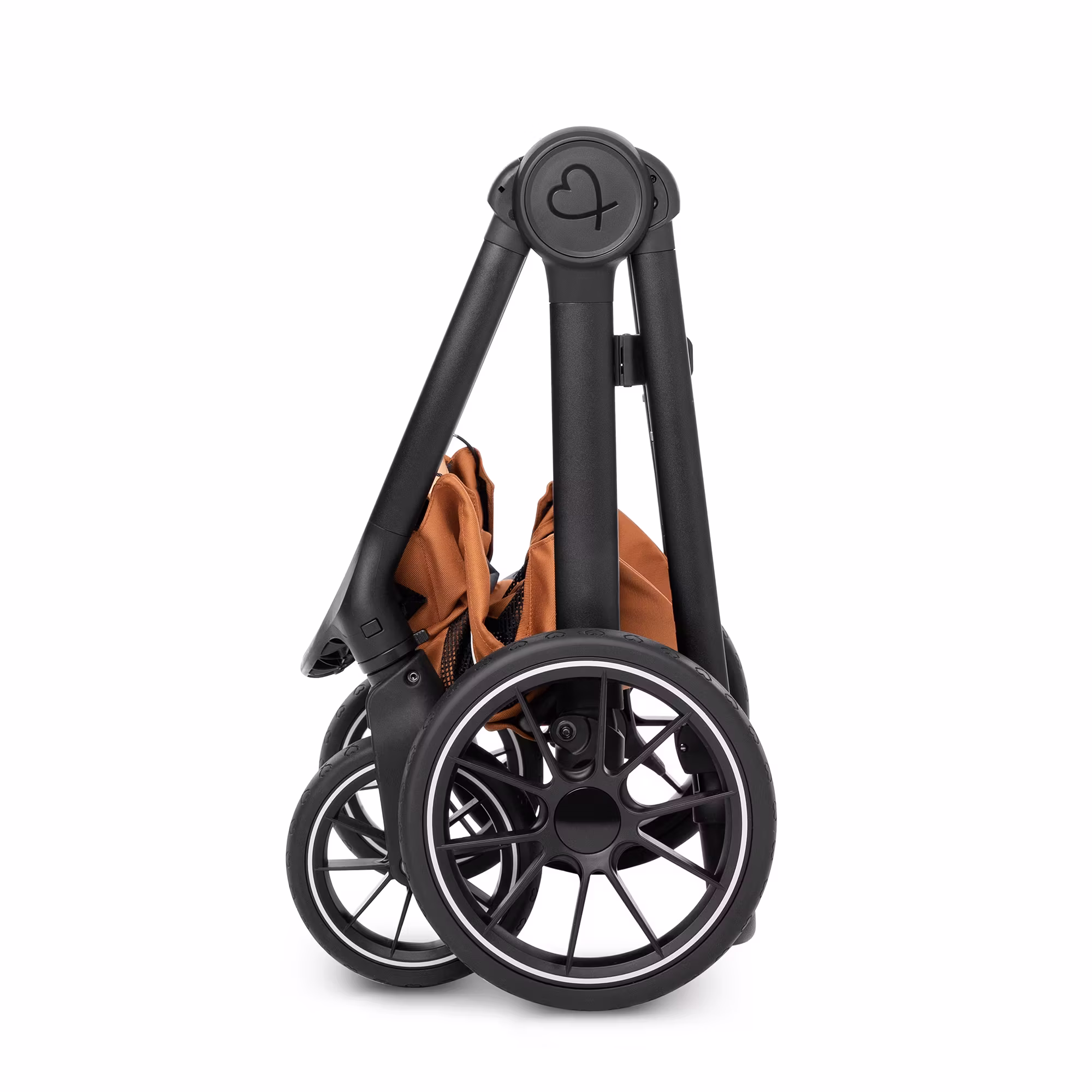 Set ELSA & EMIL Kinderwagen Krokodilgrün mit Organizer - Jamouz