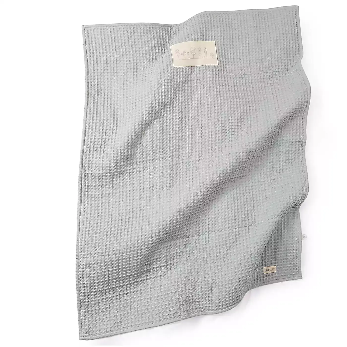 Wendedecke Waffelpiquè Sandy Beige - Jamouz