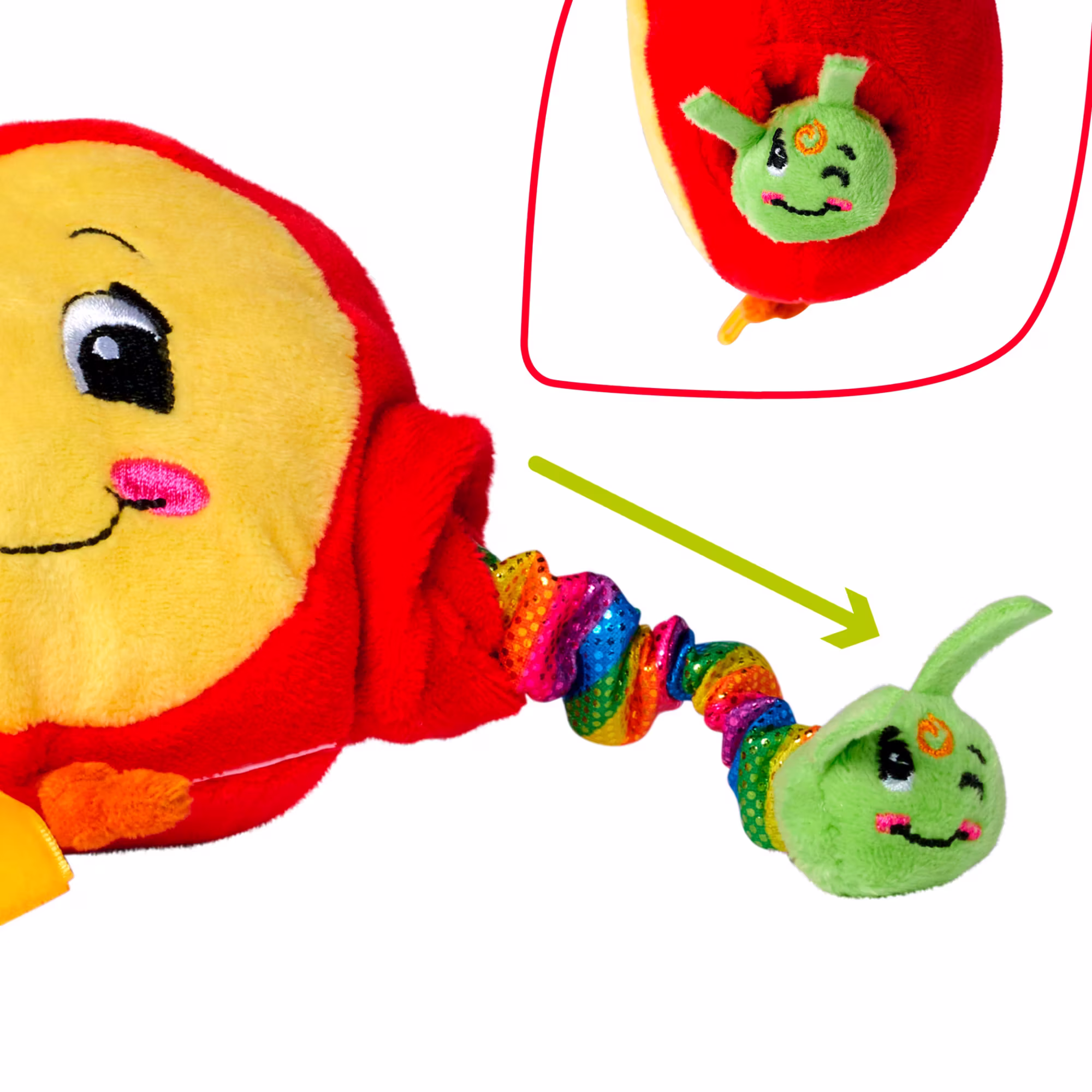ABC Activity Apfel mit Raupe - Jamouz