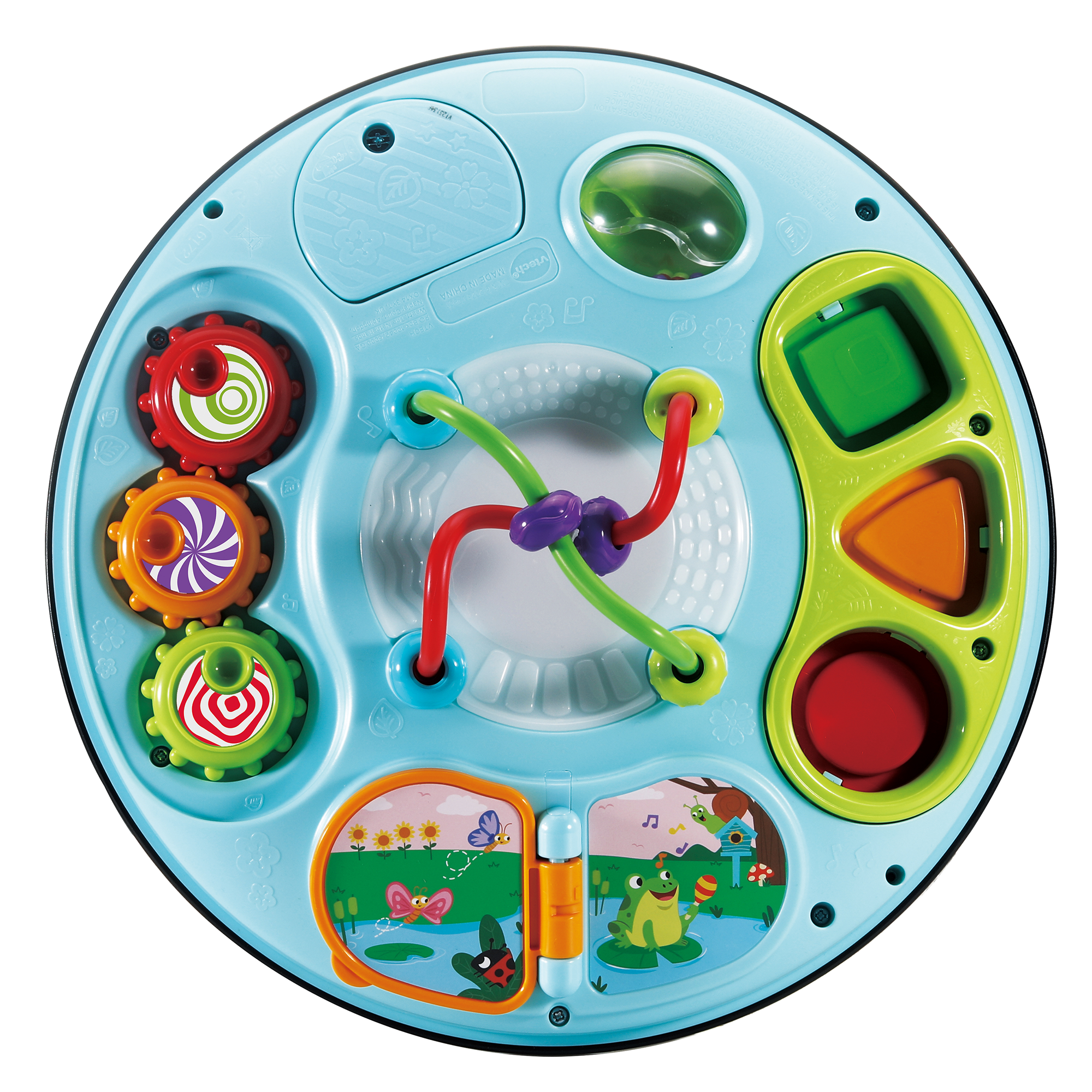 2-in-1 Interaktiver Spieltisch mit Holzplatte - Jamouz