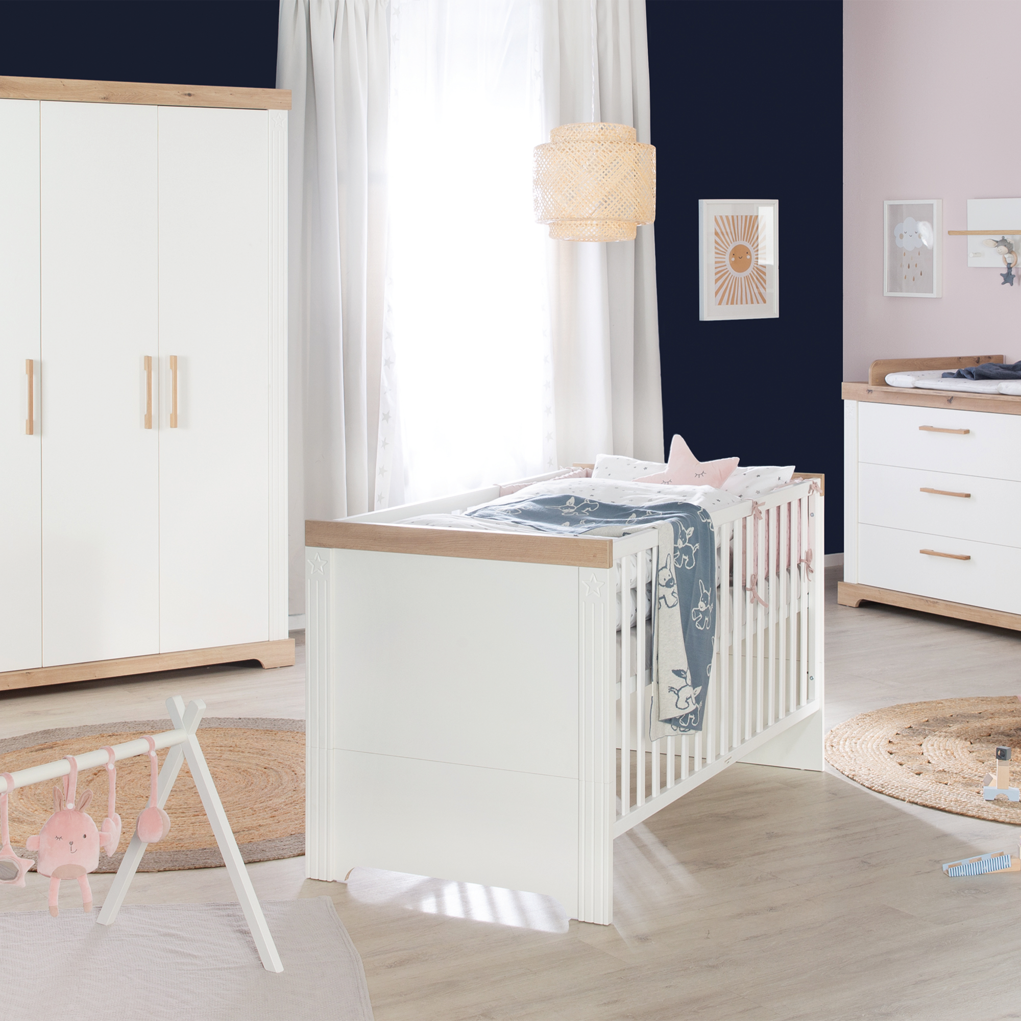 3-teiliges Spar-Set Babyzimmer Milan - Jamouz